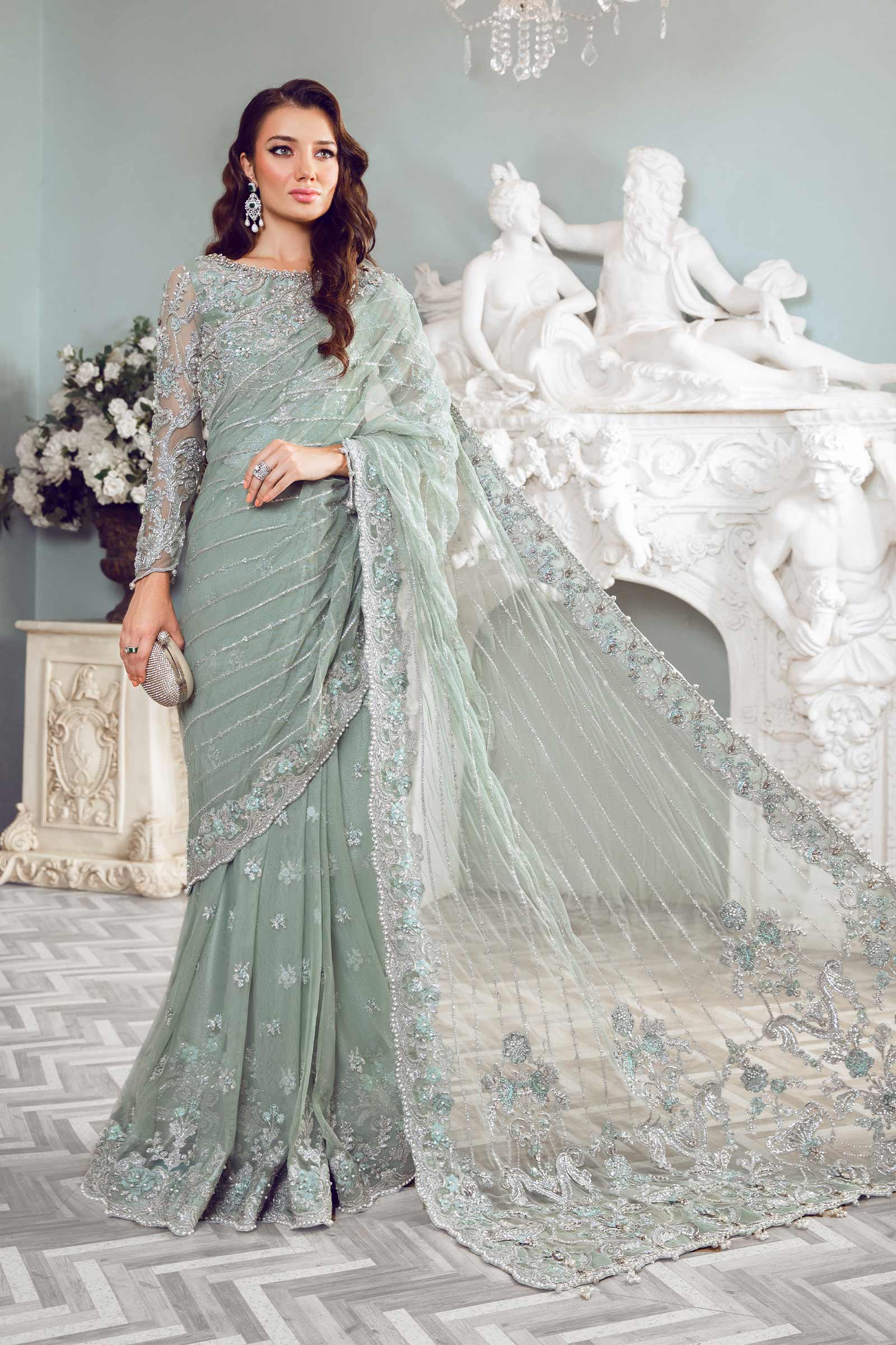 Maria b outlet saree price 2019