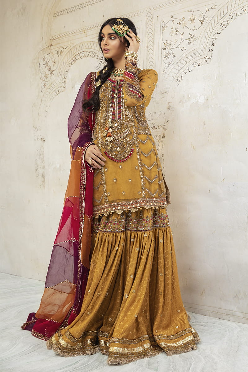 Maria B. Couture Mustard Yellow MC-021 – Maria.B. Designs (PK)