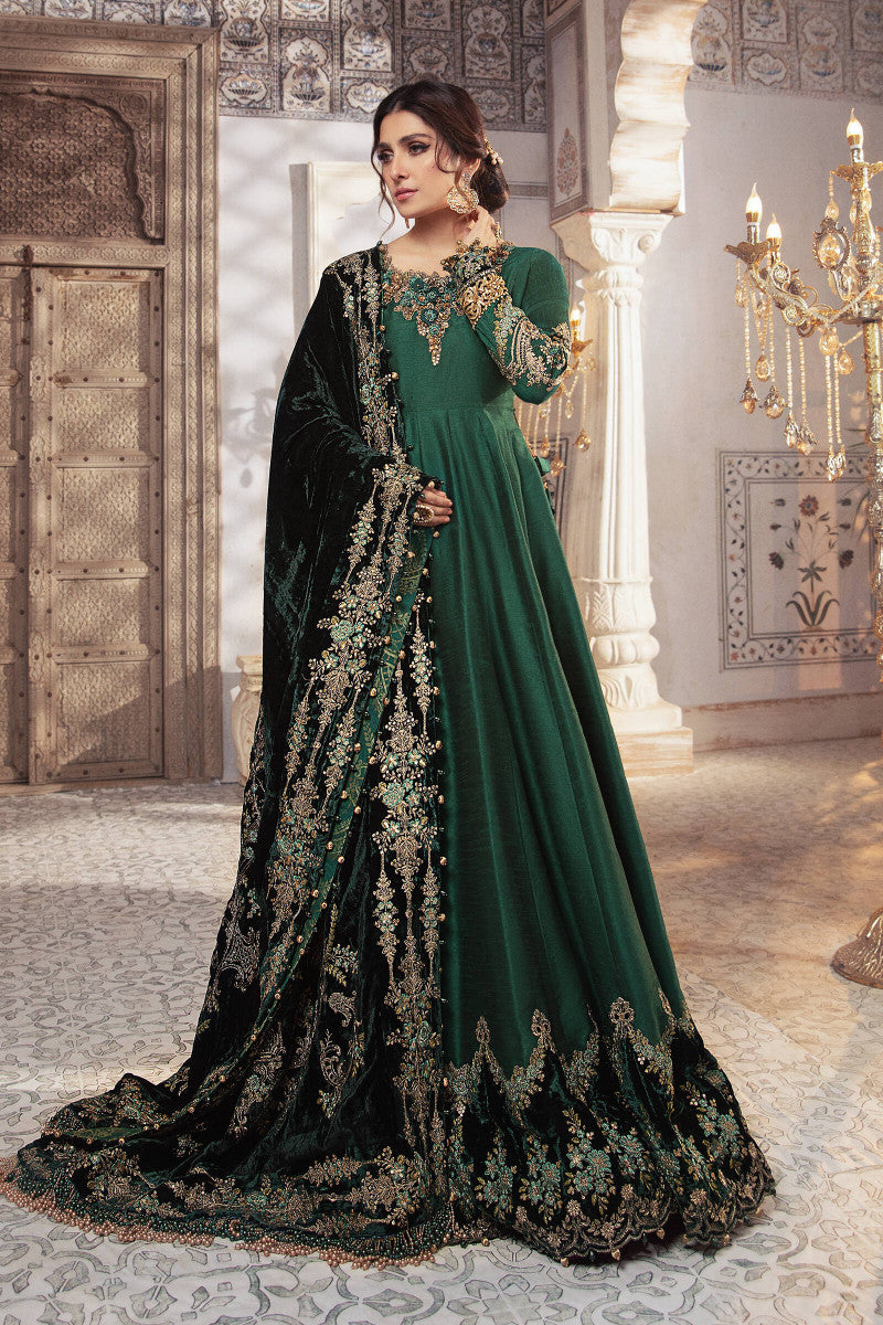 Maria b sales green dress