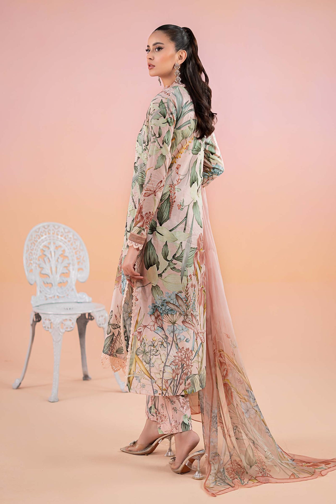 3 Piece Printed Lawn Suit | MPS-2502-A