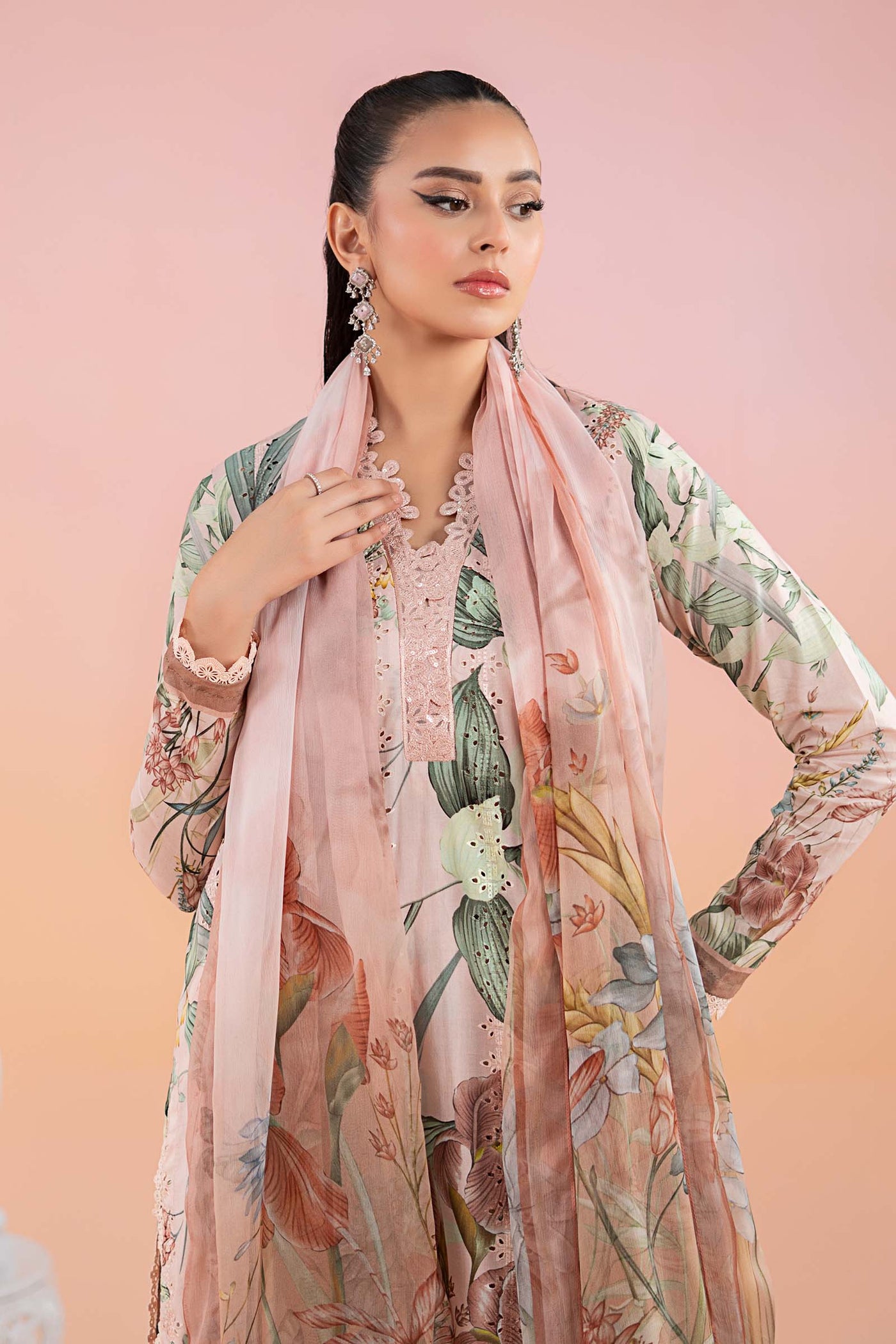 3 Piece Printed Lawn Suit | MPS-2502-A