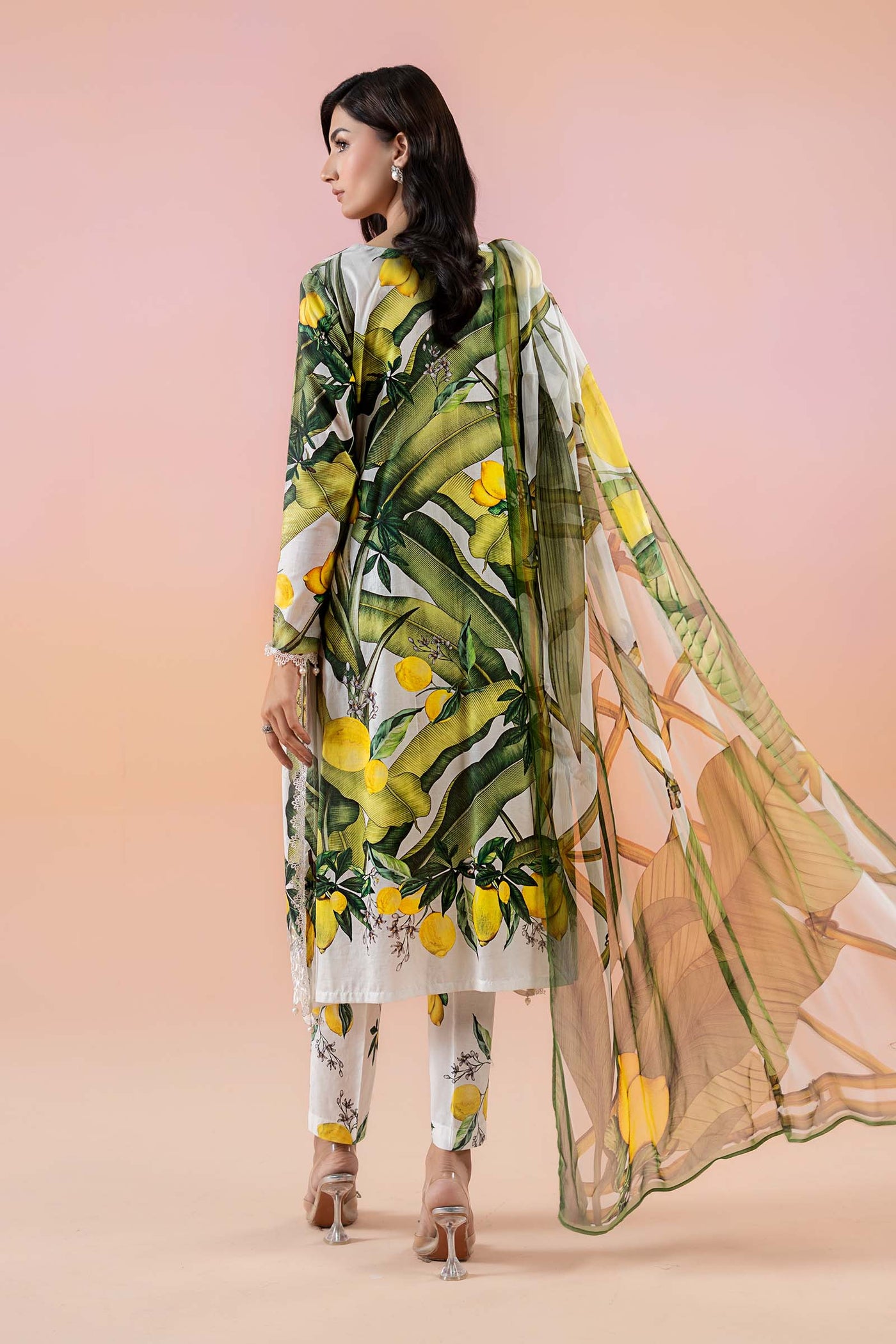 3 Piece Printed Lawn Suit | MPS-2503-A