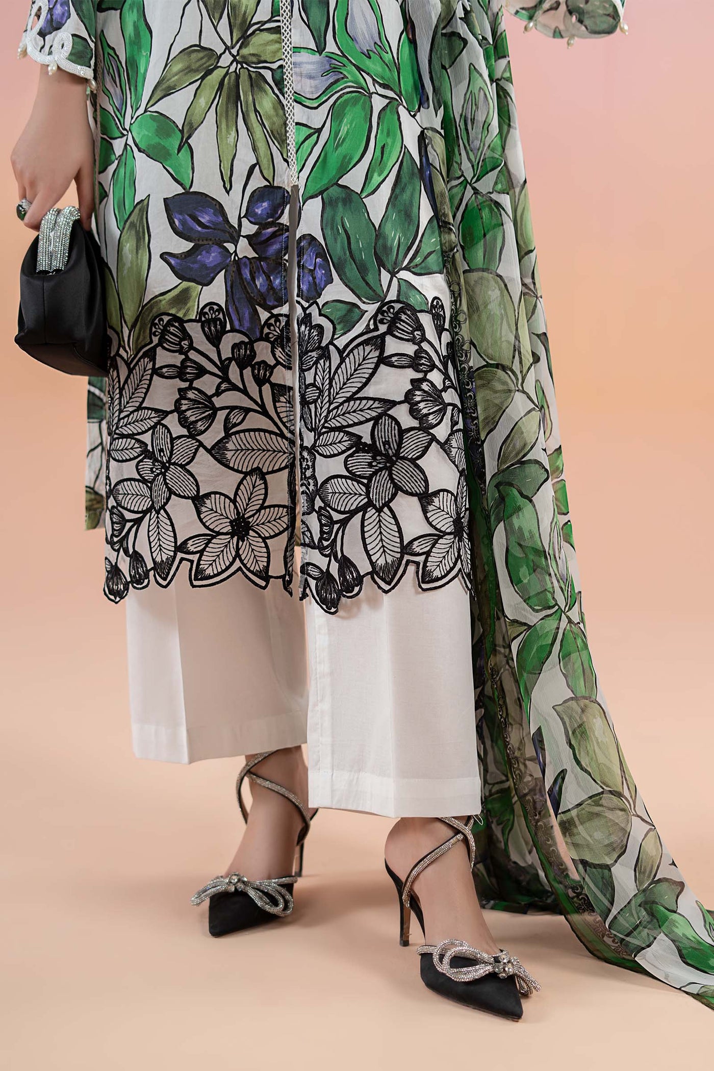 3 Piece Printed Lawn Suit | MPS-2505-A