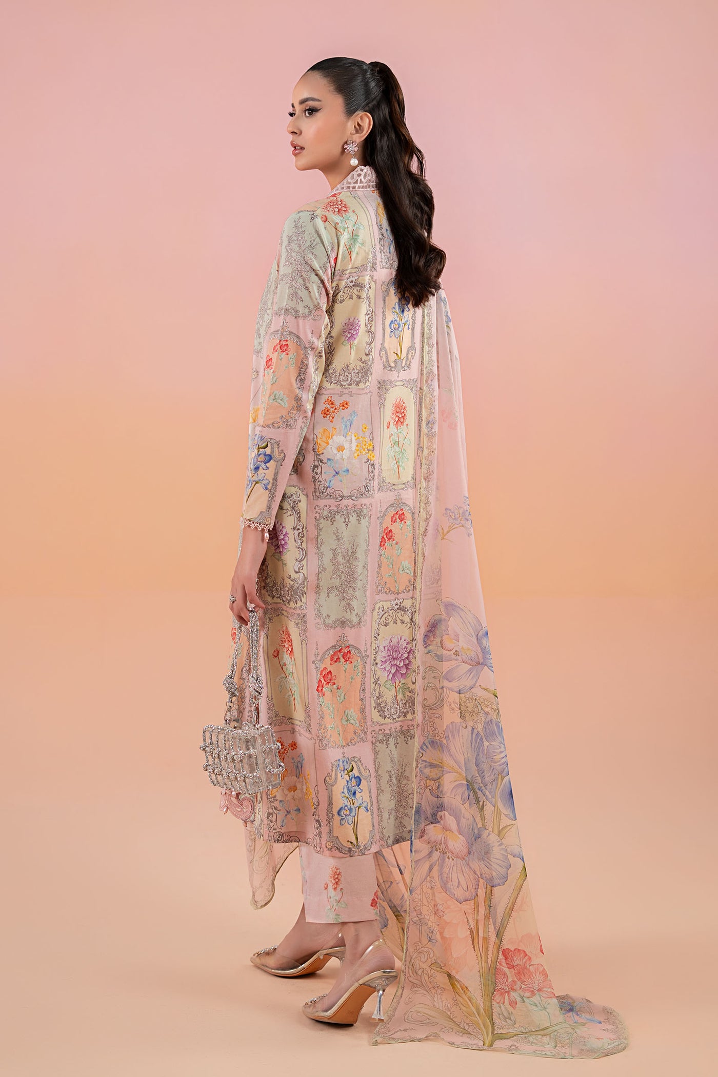 3 Piece Printed Lawn Suit | MPS-2511-A