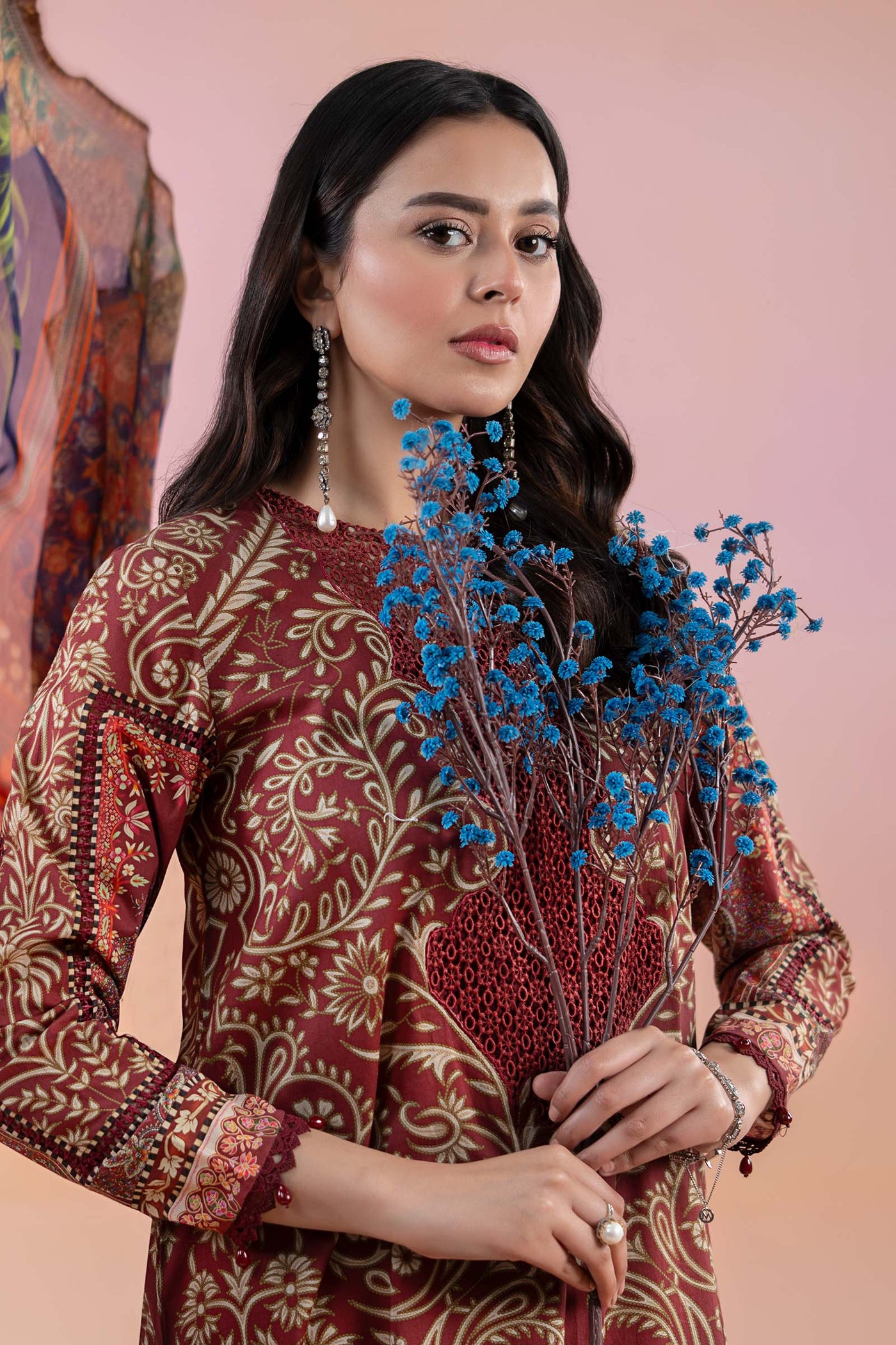 3 Piece Printed Lawn Suit | MPS-2512-A