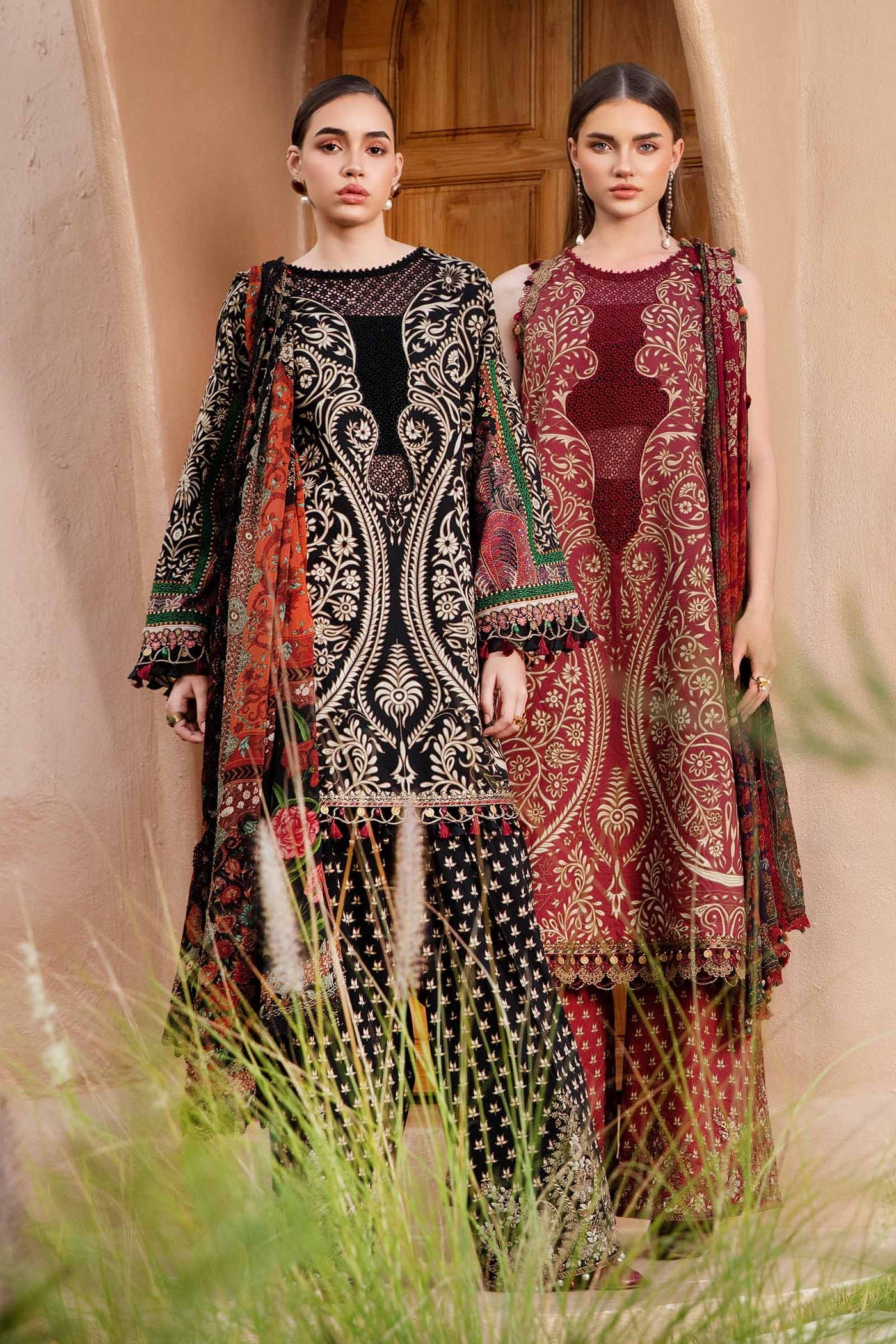 3 Piece Unstitched Printed Lawn Suit | MPT-2512-B