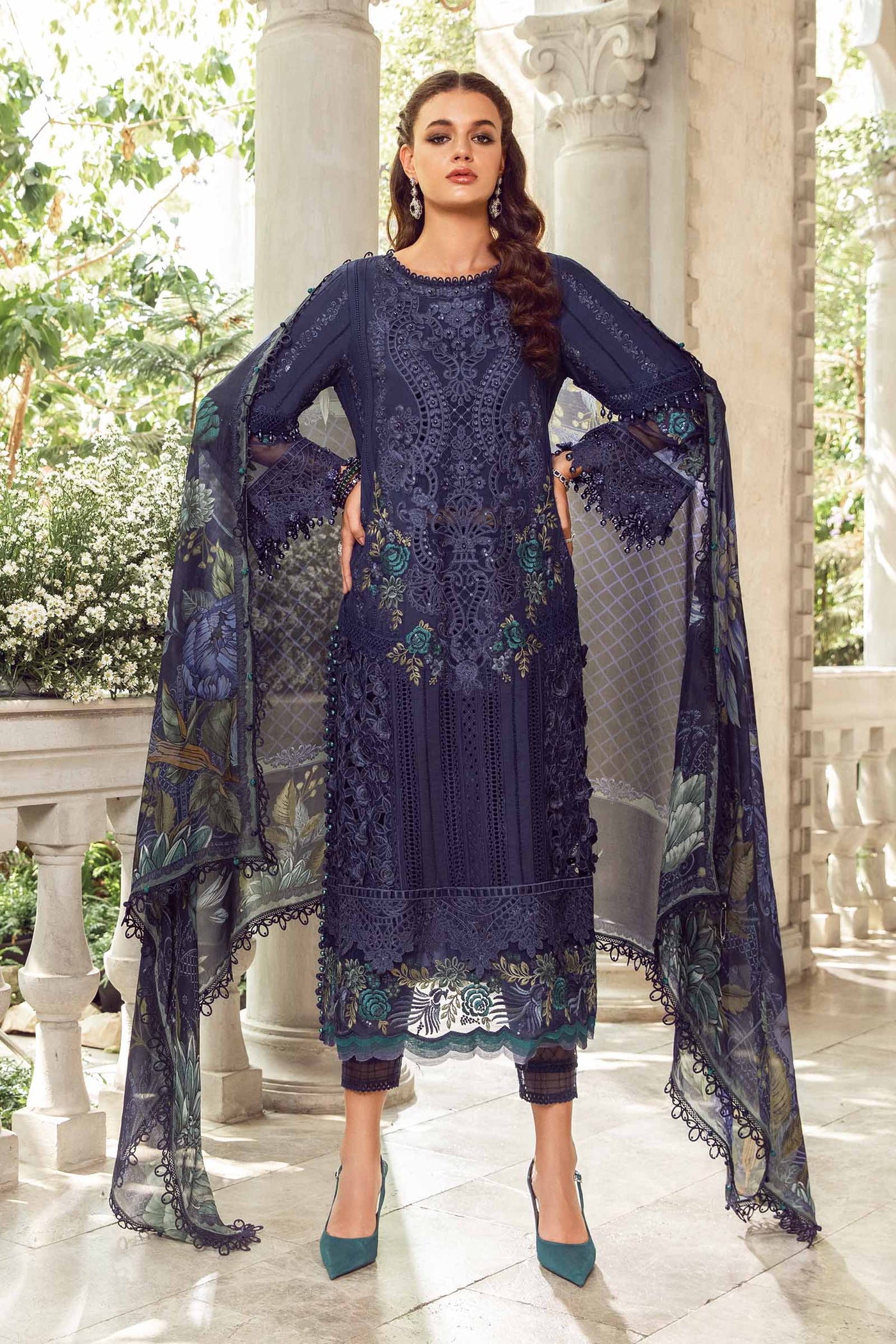 3 Piece - Unstitched Suit | EID LAWN-24-09