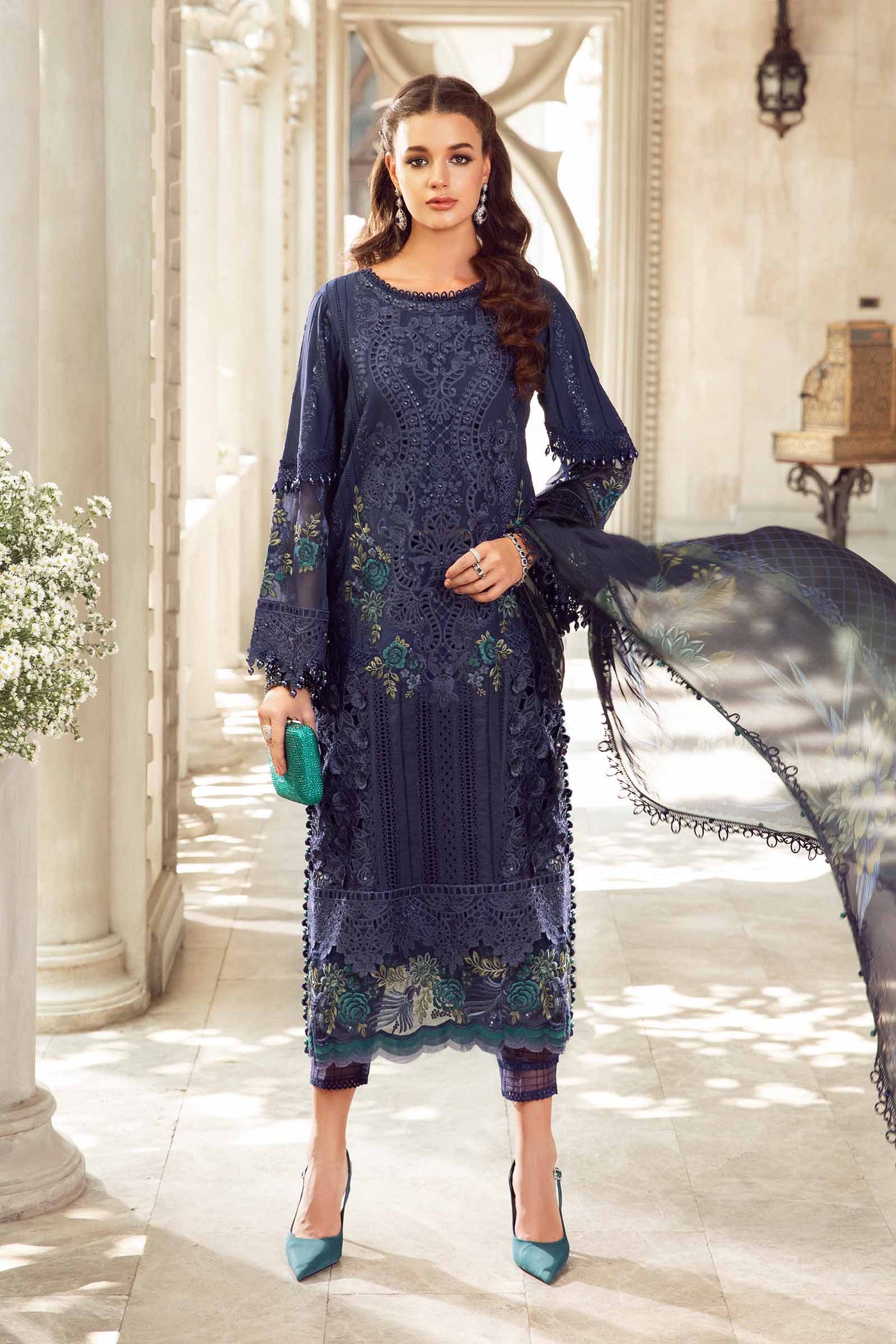 3 Piece - Unstitched Suit | EID LAWN-24-09