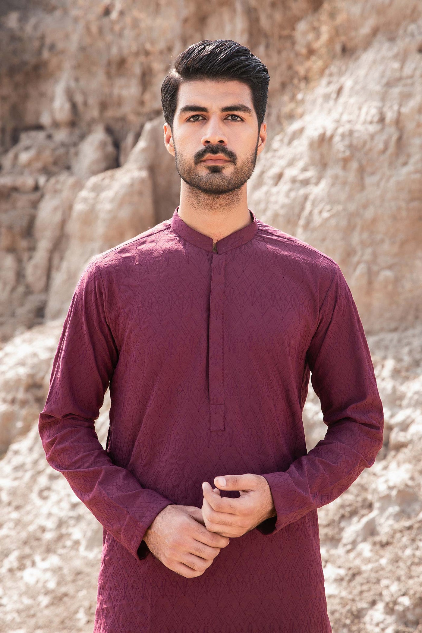 Kurta Deep Plum GTS-W23-07