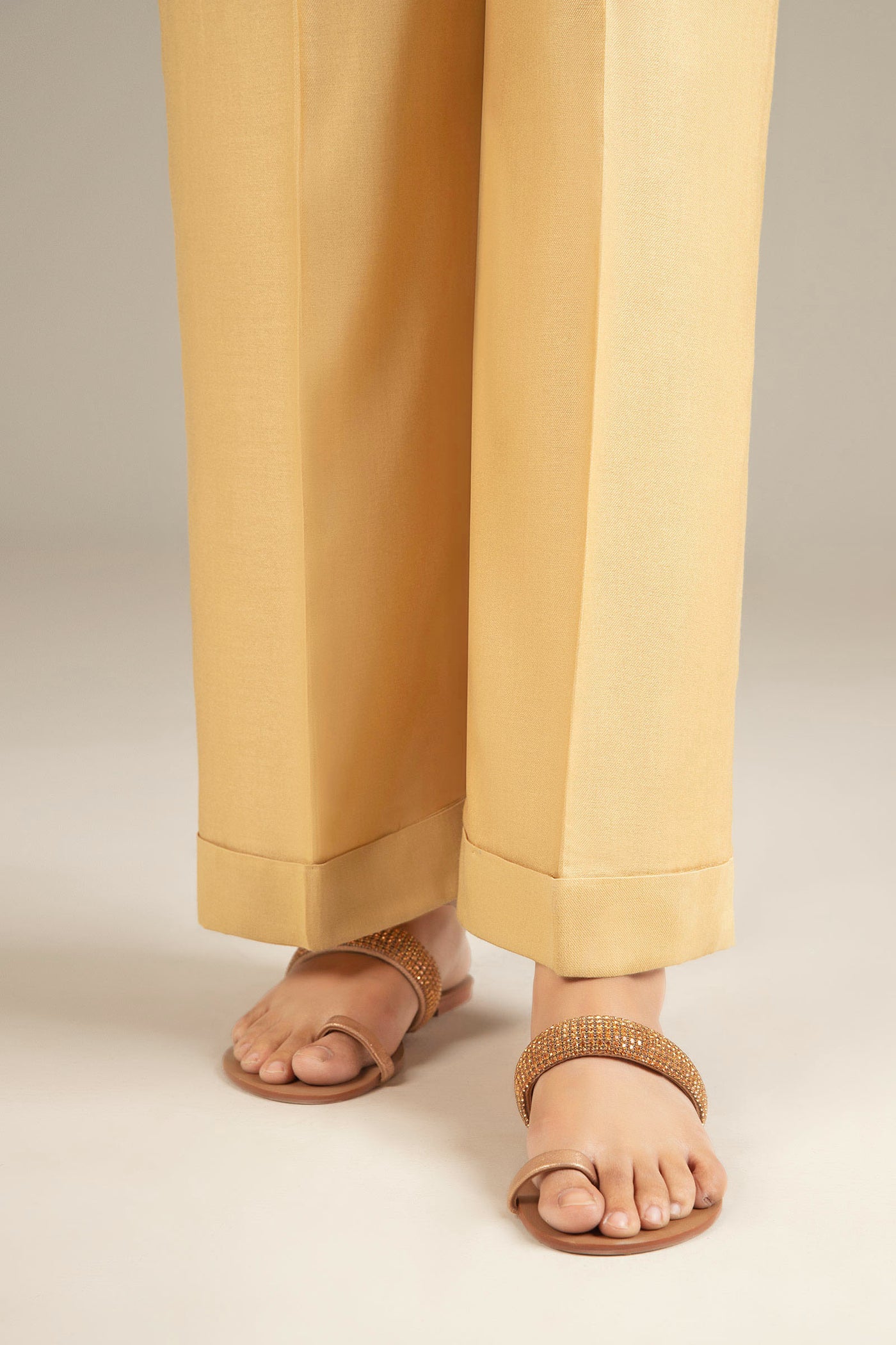 Dyed Viscose Trouser | MB-CS25-17