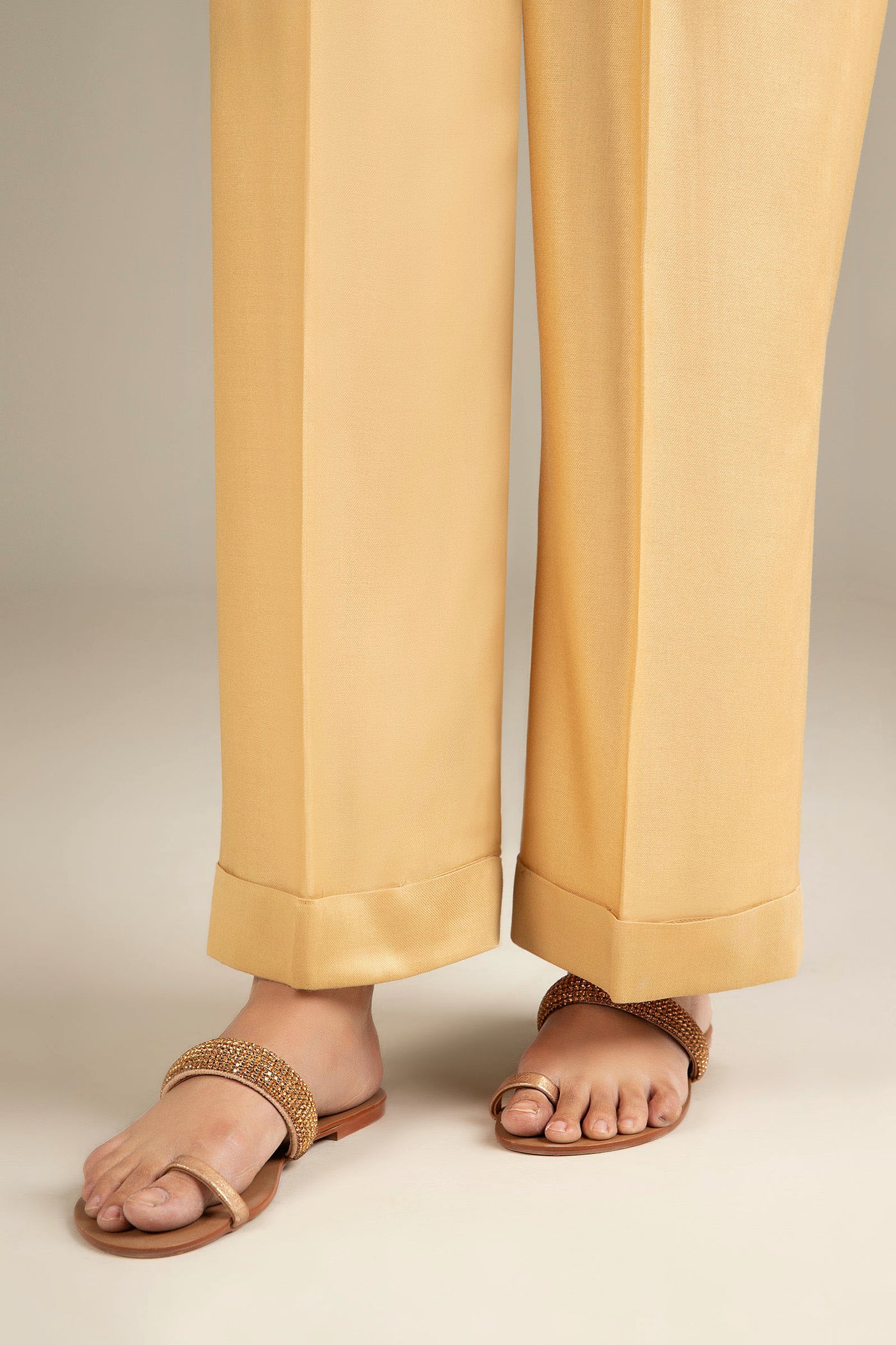 Dyed Viscose Trouser | MB-CS25-17