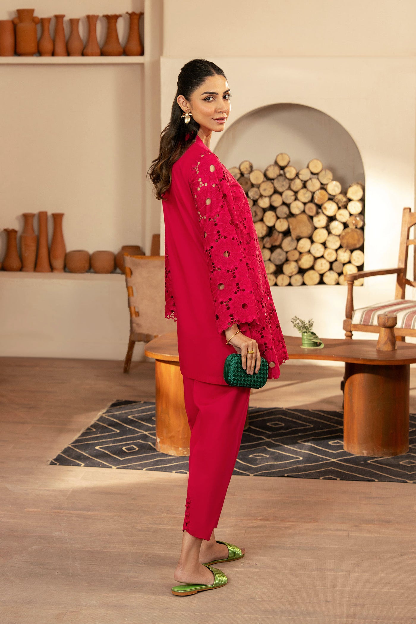 2 Pc Embroidered Lawn Suit | MB-CS25-200-A