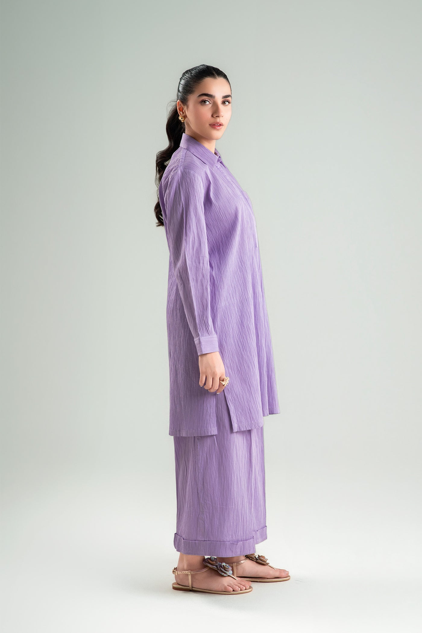 2 Pc Dyed Seersucker Suit | MB-CS25-91-A