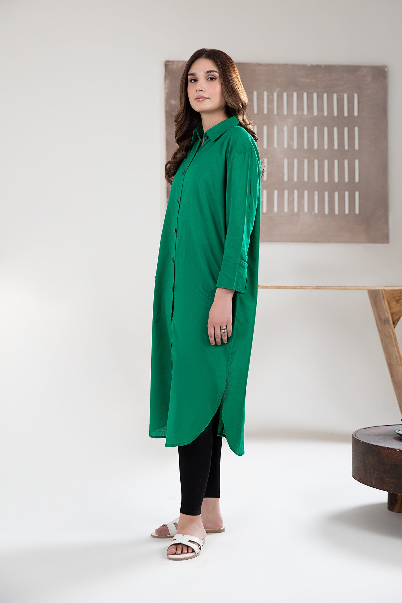 Solid Cambric Tunic | MB-EA24-67