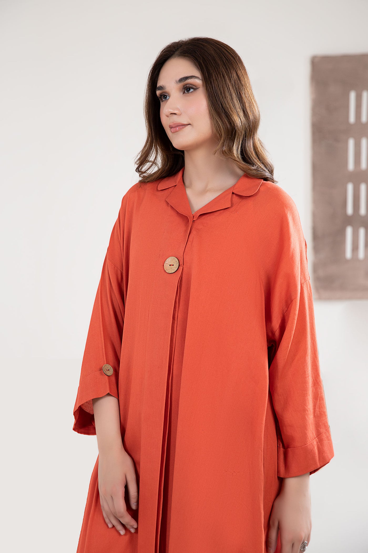 Solid Dobby Lawn Tunic | MB-EA24-79