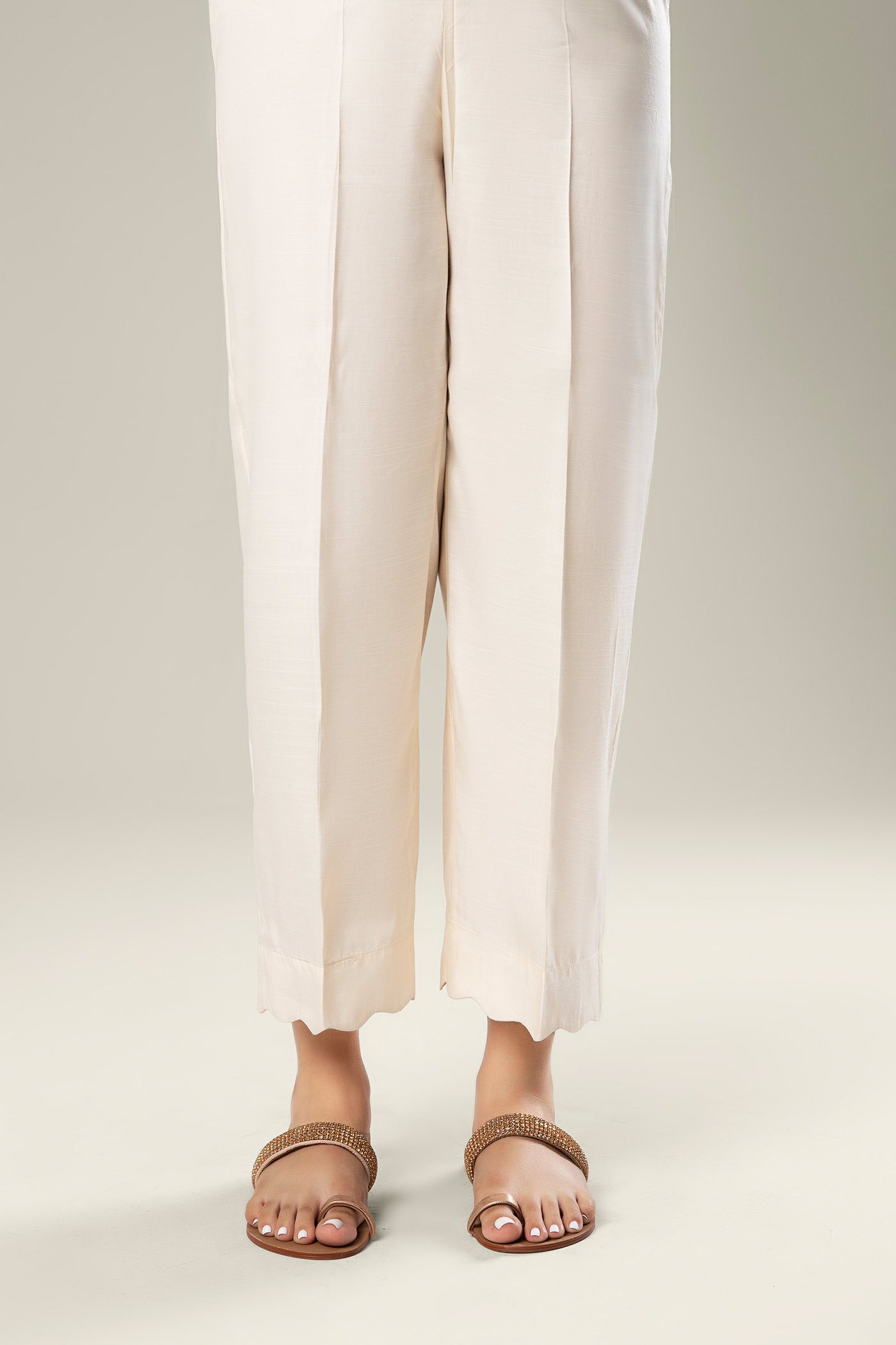 Dyed Raw Silk Trouser | MB-WF24-06