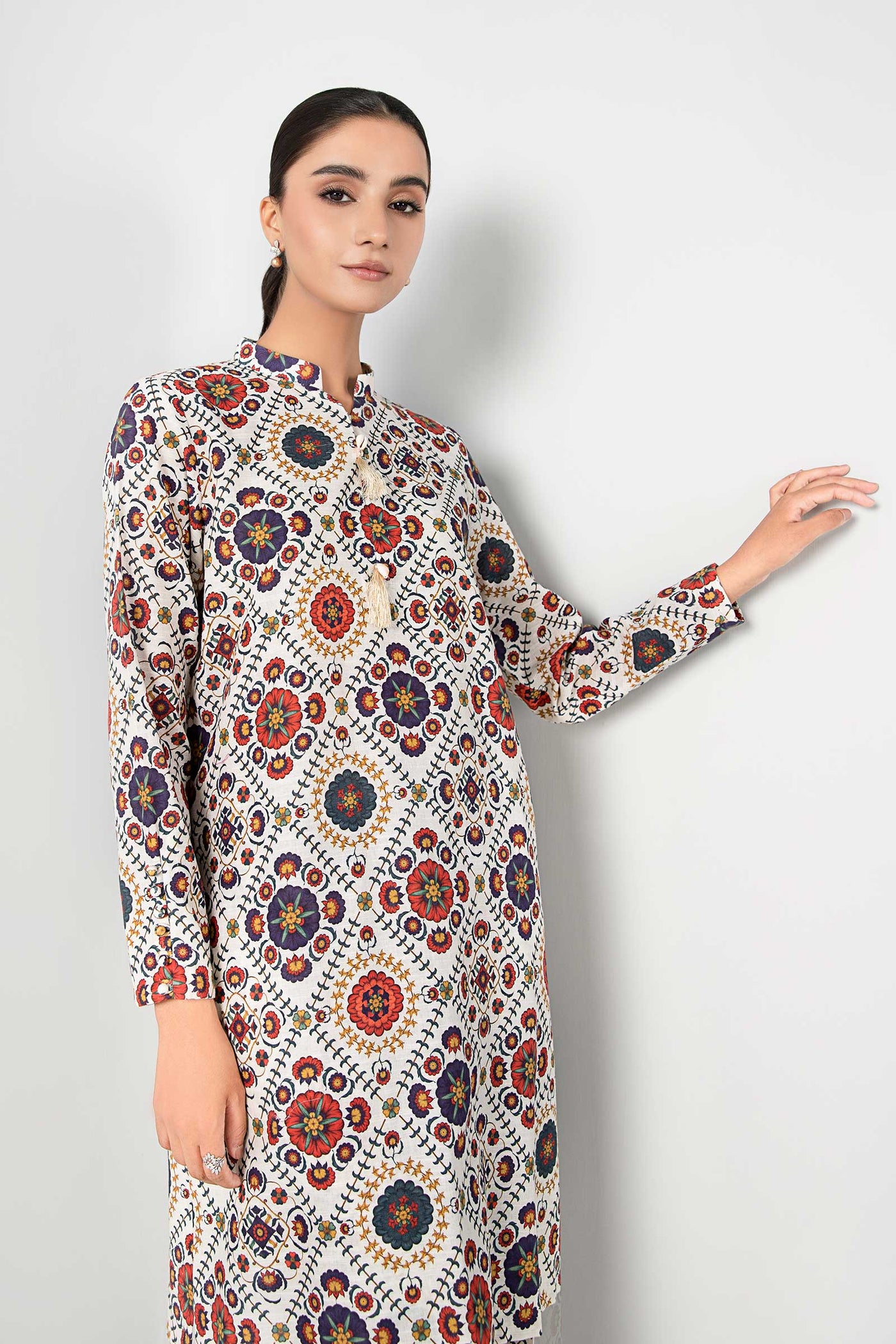 2 Pc Printed Khaddar Suit | MB-USP23-203A