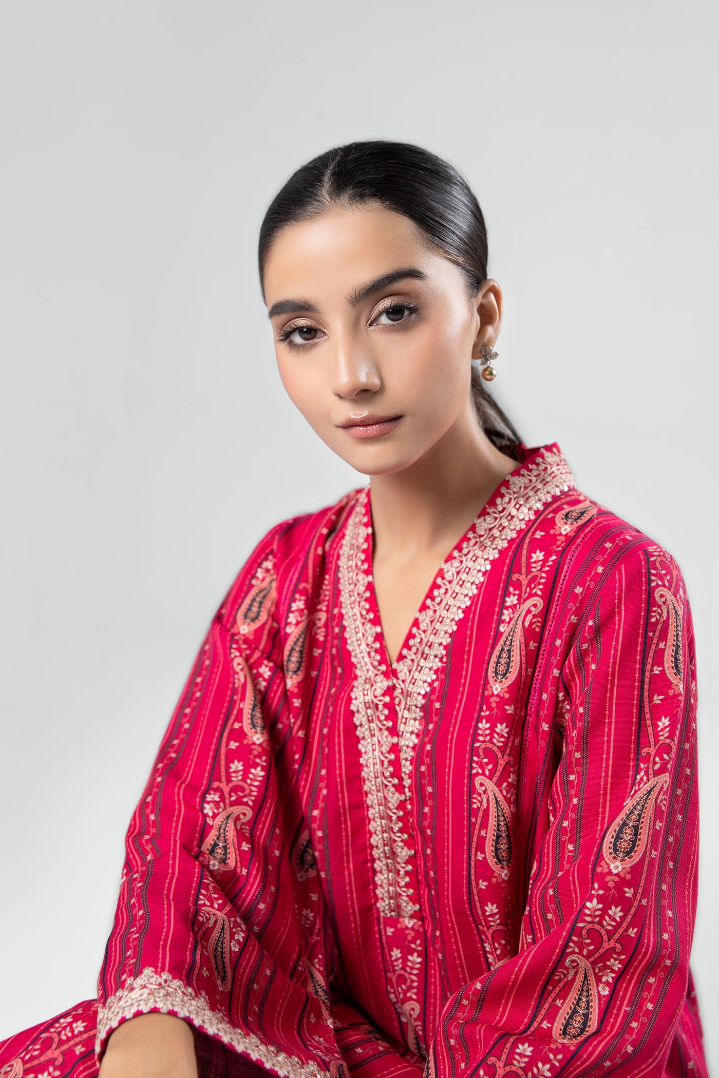 2 Piece - Khaddar Suit | MB-US23-206-A