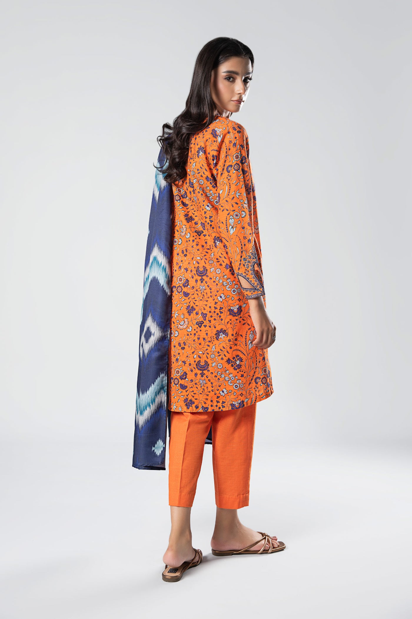 3 Piece - Khaddar Suit | MB-US23-209-B