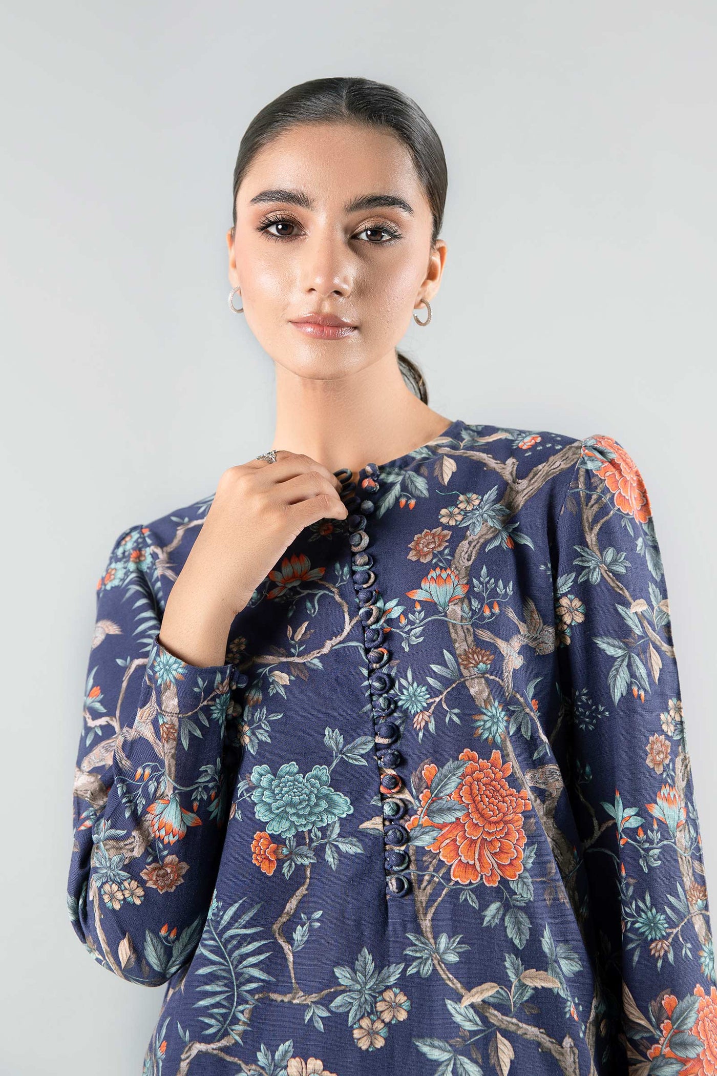 2 Pc Printed Khaddar Suit | MB-USP23-202A