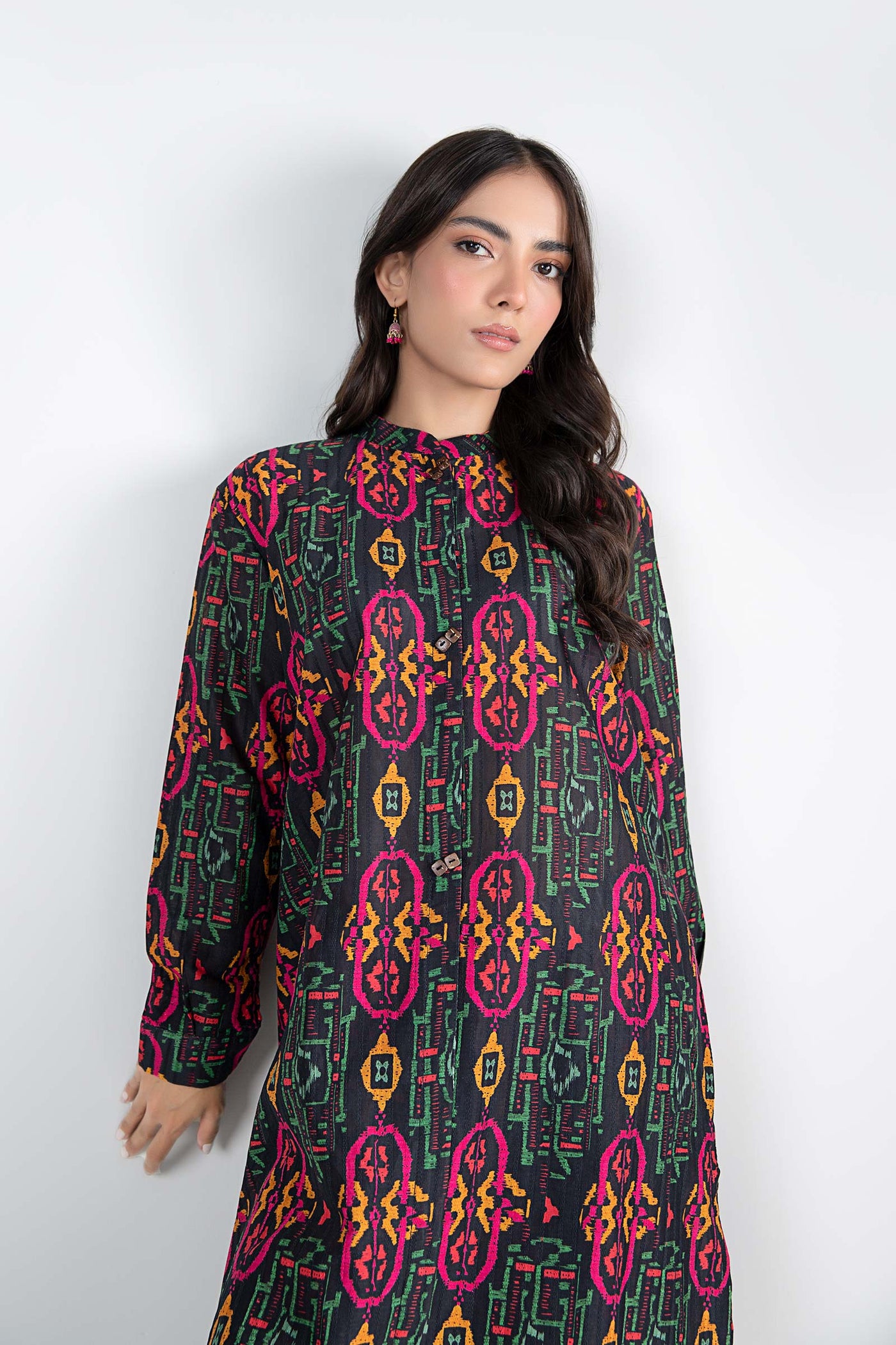 2 Pc Printed Textured Suit | MB-WS24-131