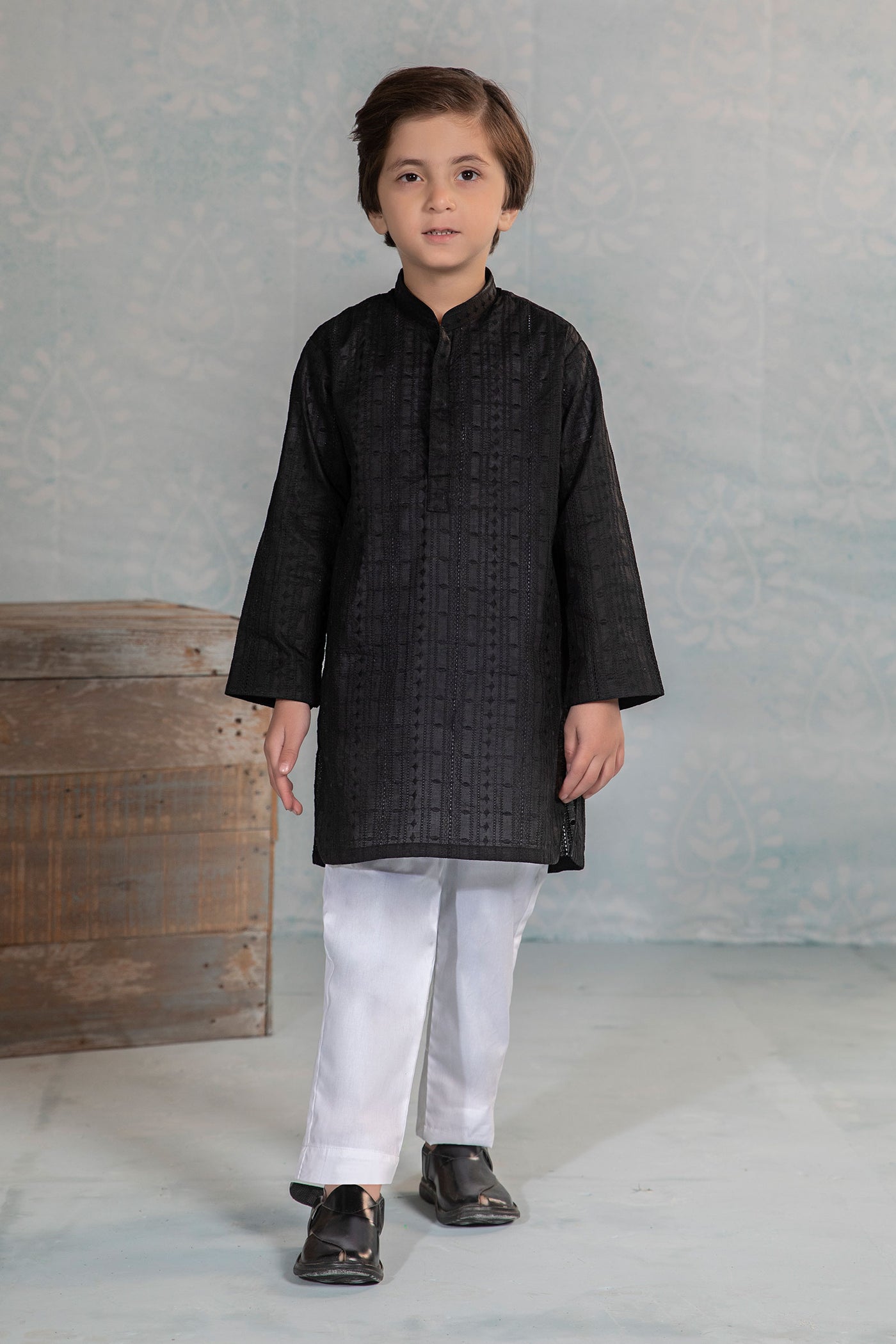 Embroidered Cotton Kurta | MKB-SS24-01