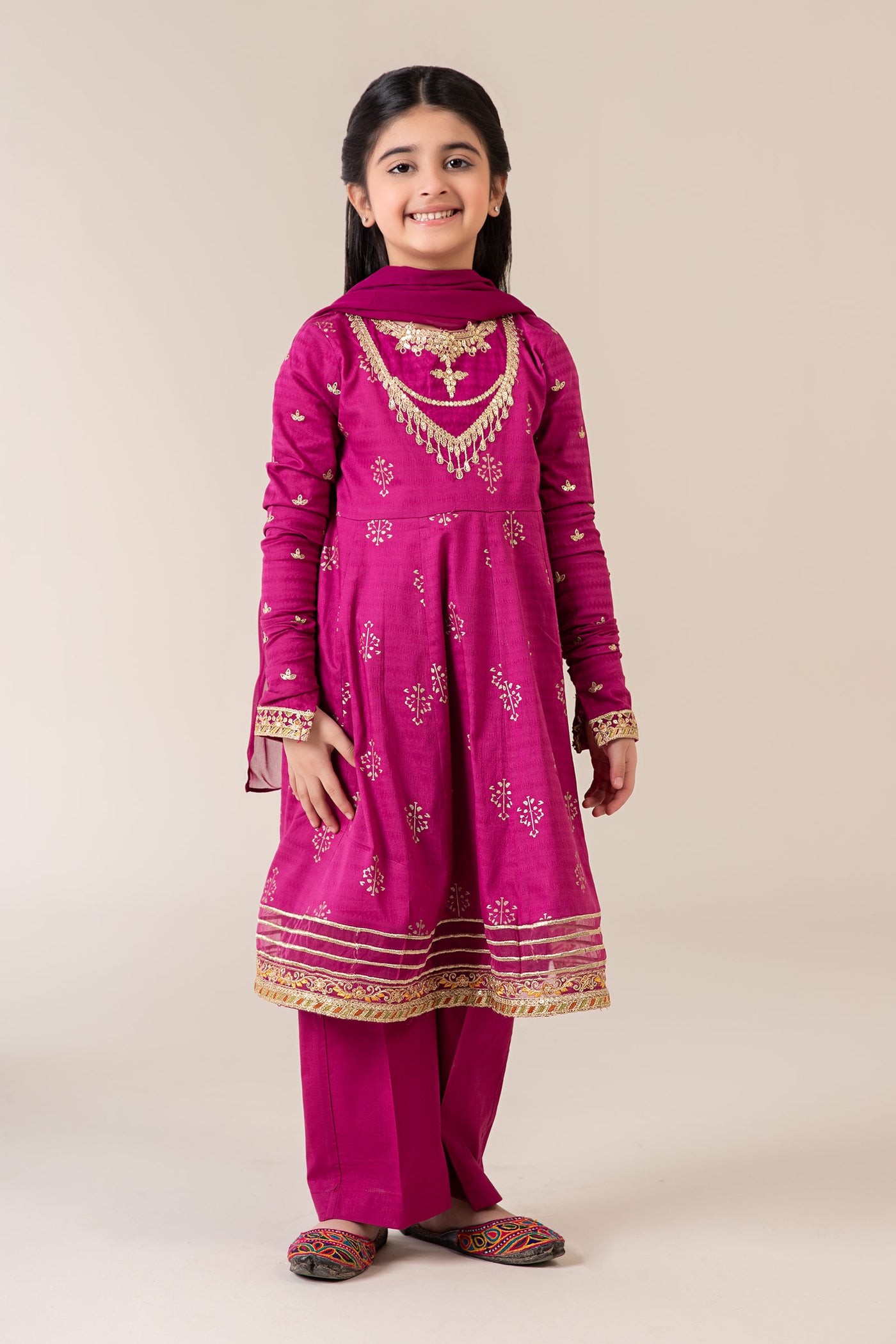 3 Piece Embroidered Lawn Suit | MKD-EF21-23R1