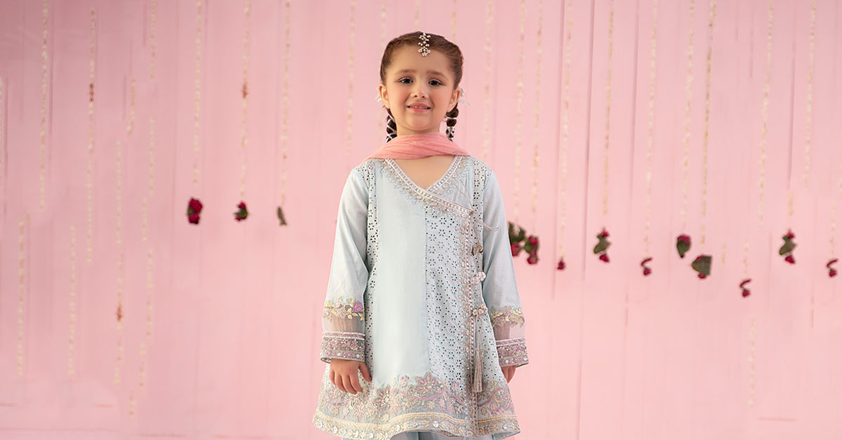 3 Piece Embroidered Lawn Suit | MKD-EF24-07