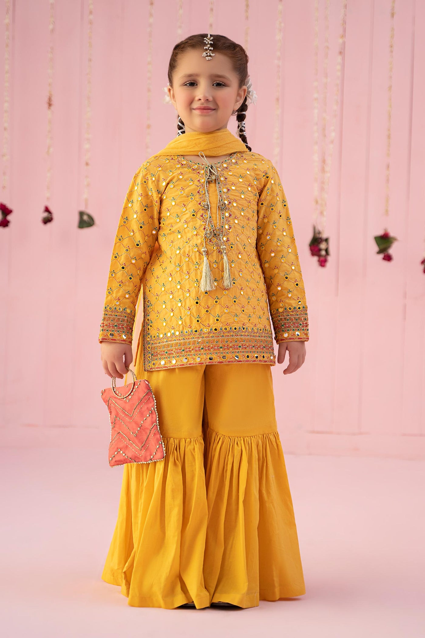 3 Piece Embroidered Lawn Suit | MKD-EF24-09