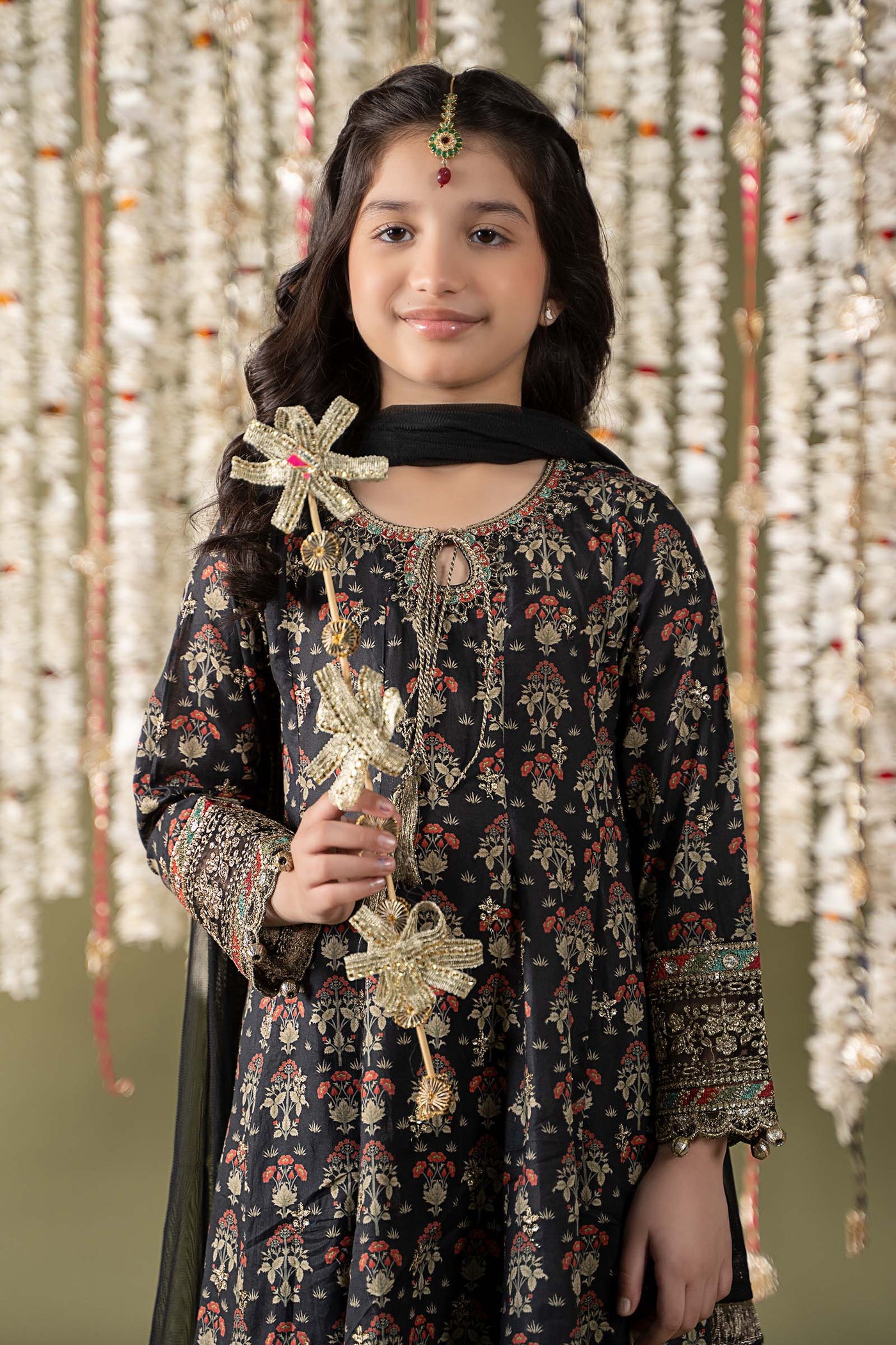 3 Piece Embroidered Lawn Suit | MKD-EF25-05