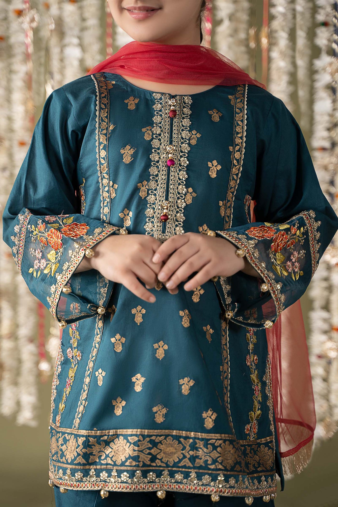 3 Piece Embroidered Lawn Suit | MKD-EF25-24