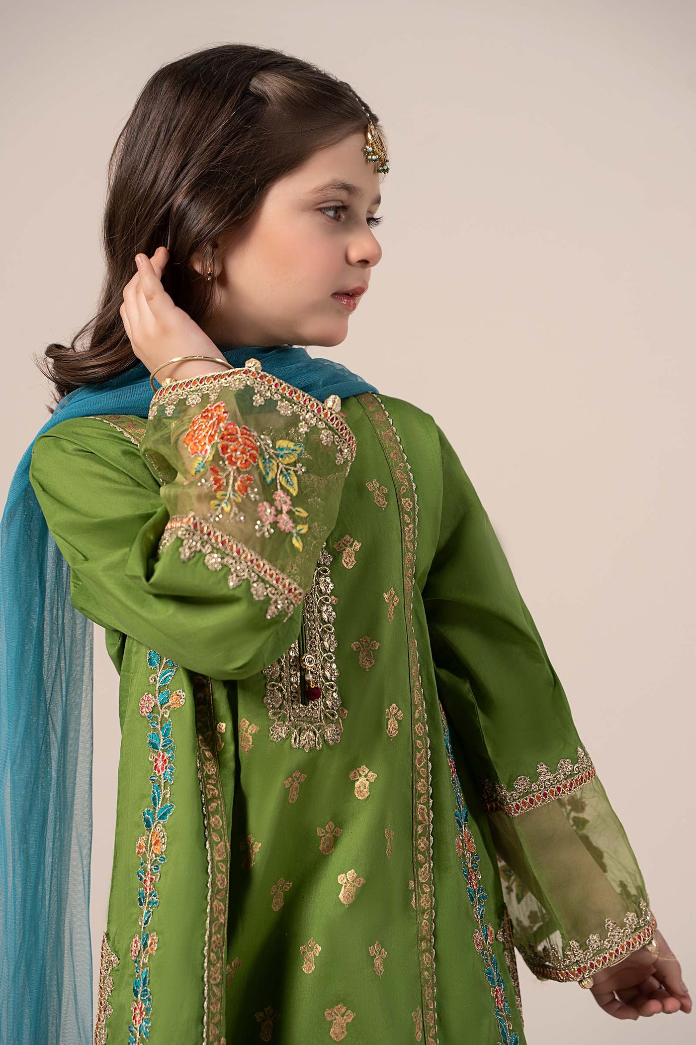 3 Piece Embroidered Lawn Suit | MKD-EF25-24