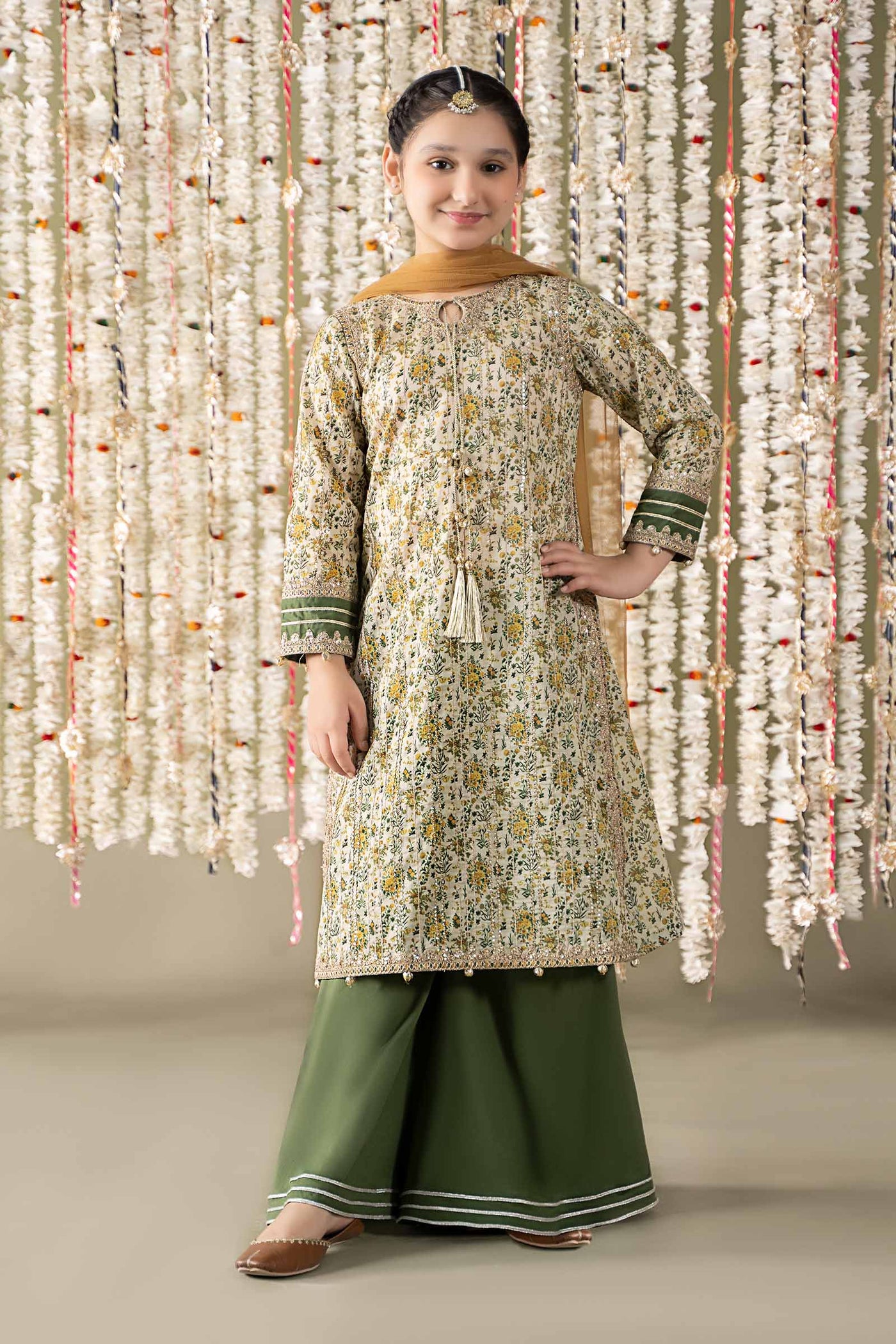 3 Piece Embroidered Lawn Suit | MKD-EF25-27