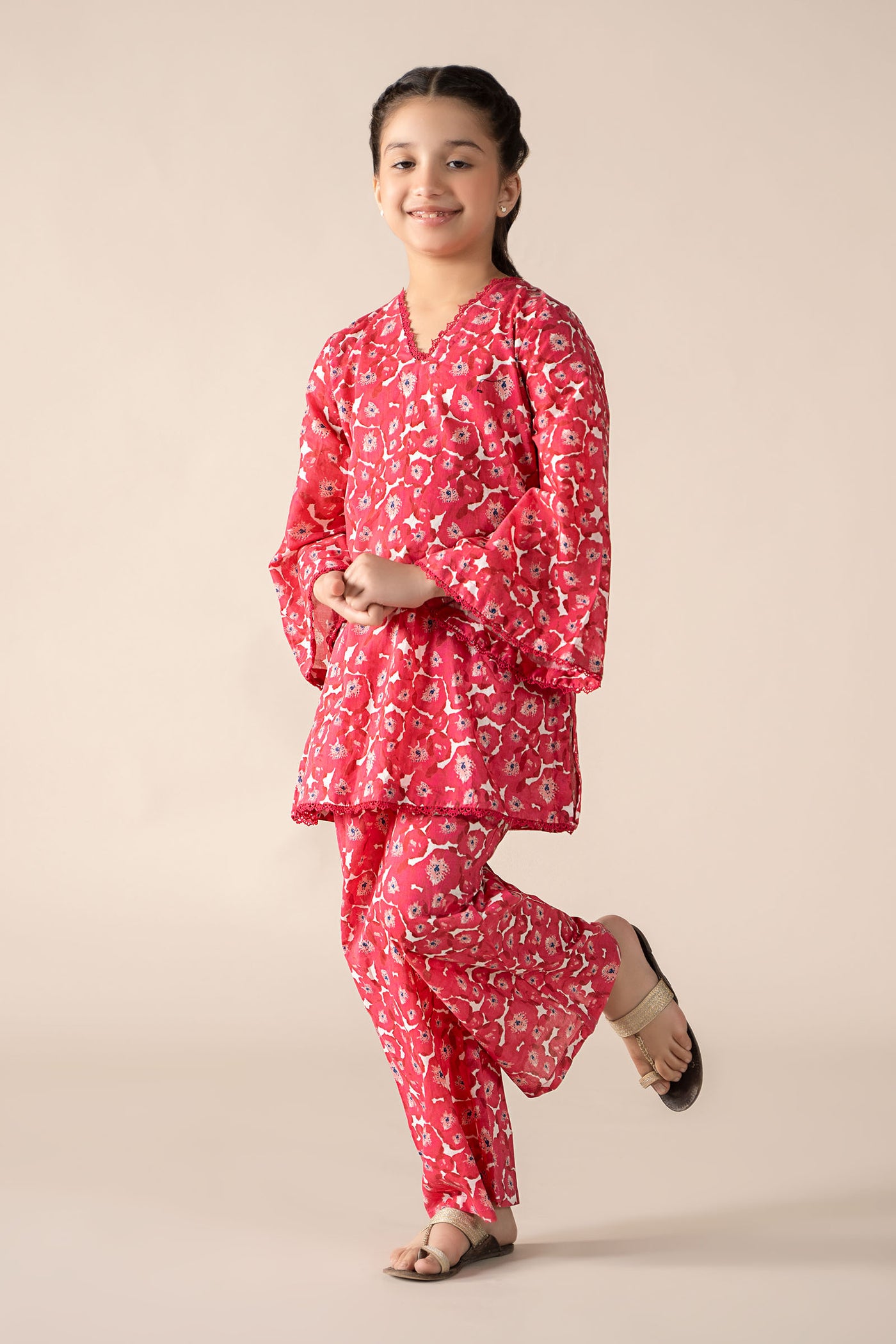 2 Piece Printed Lawn Suit | MKD-EF25-69