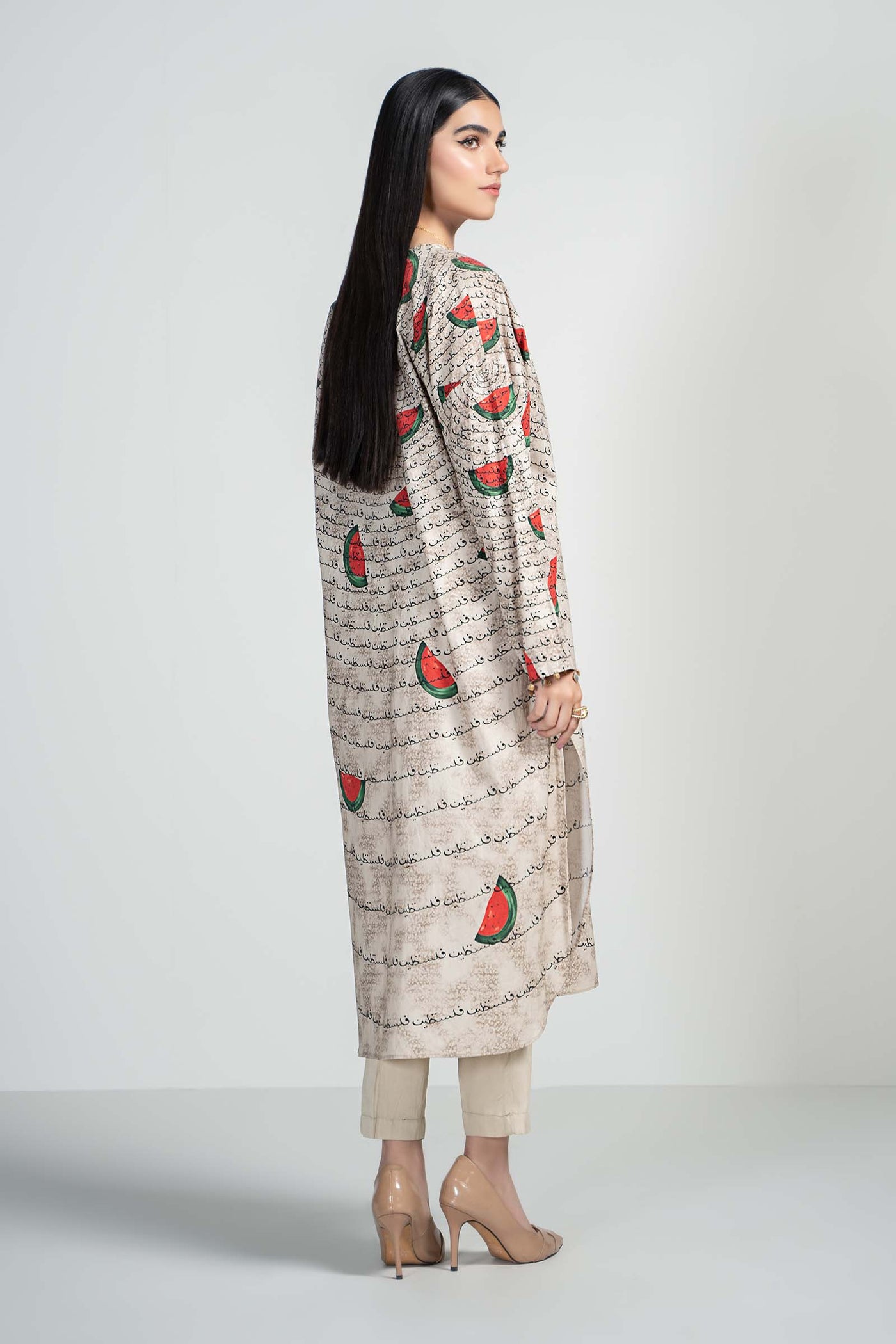 3 Piece Printed Lawn Suit | PS-PF24-11