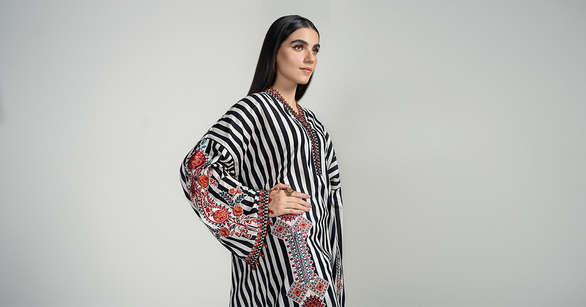 2 Piece Printed Lawn Suit | PS-PF24-03