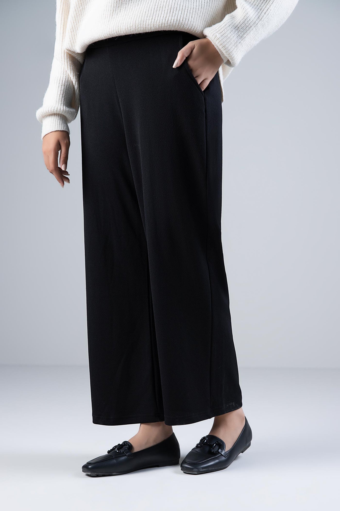 Cropped Wide Leg Pants | WEST-W24-58A