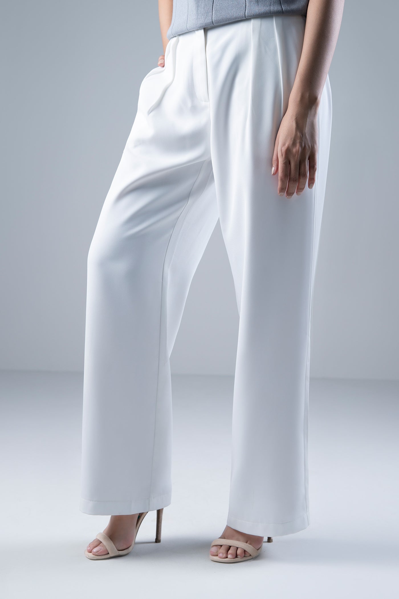 Wide Leg Tailored Pants | WEST-W24-60A