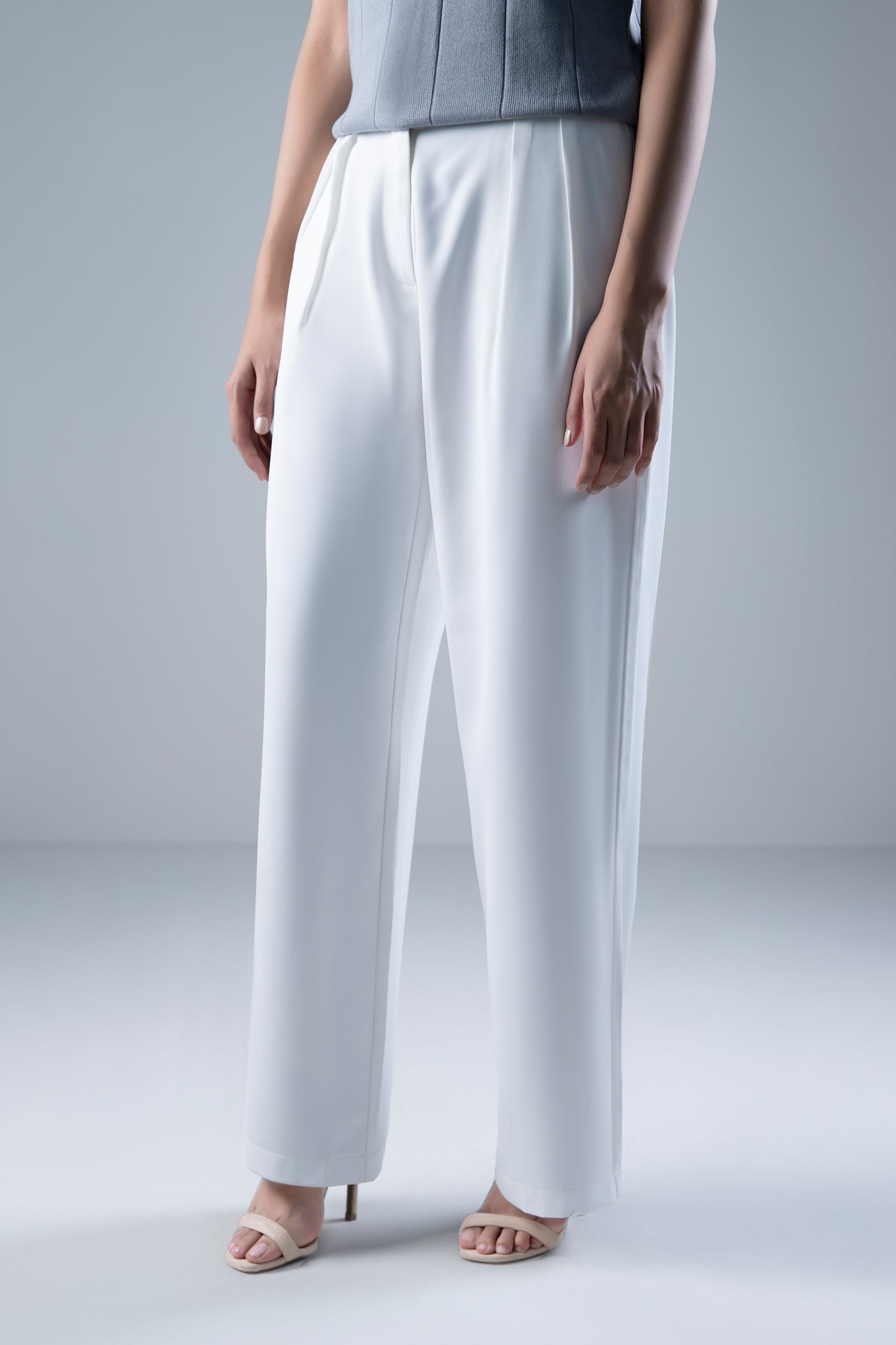 Wide Leg Tailored Pants | WEST-W24-60A