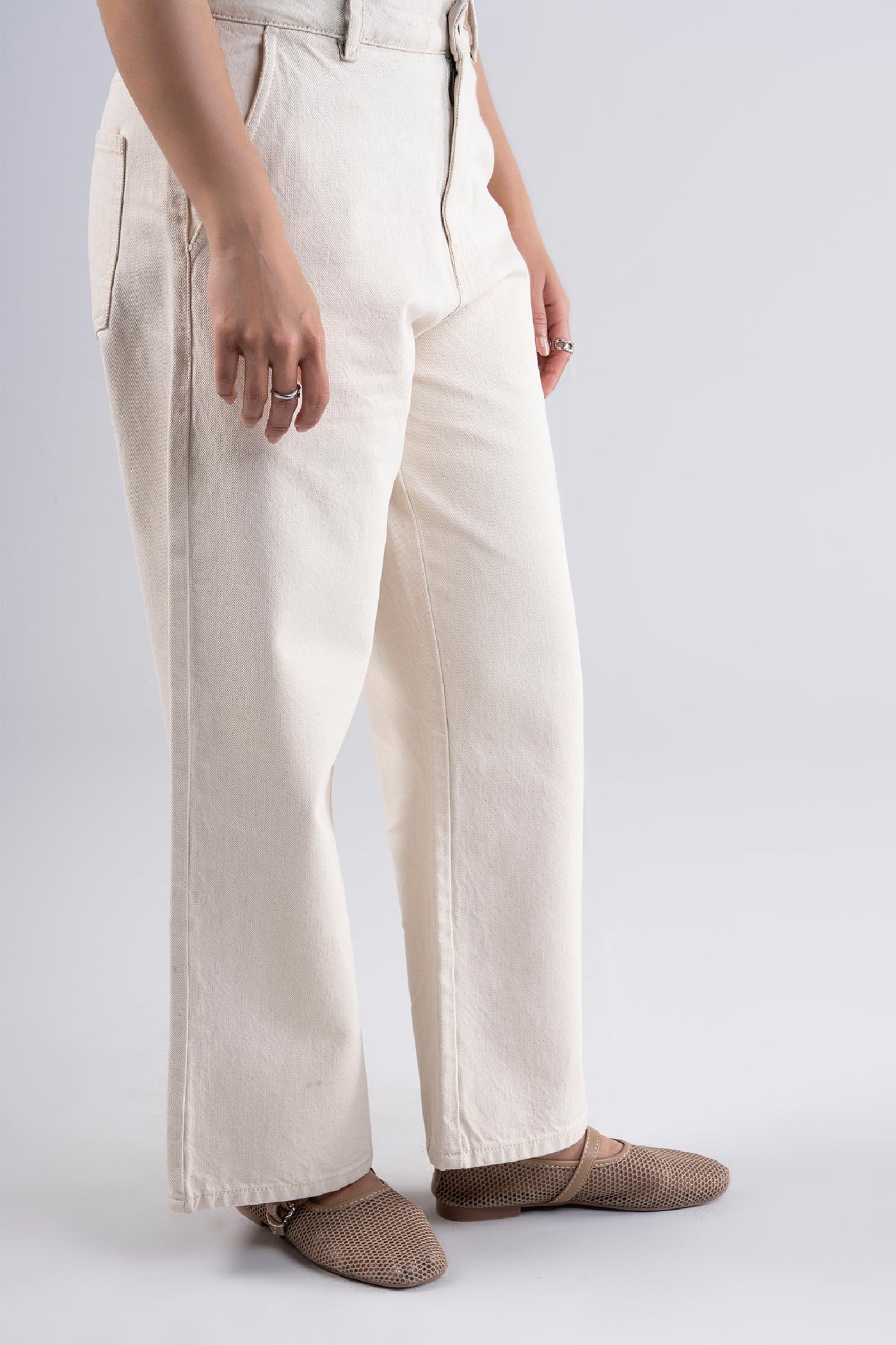 Cropped Wide-Leg Jeans | WEST-S25-35