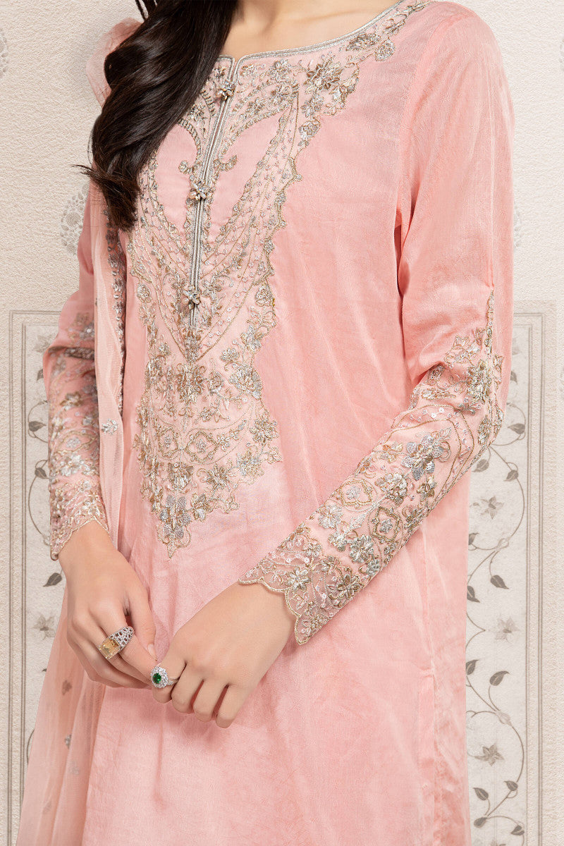 3 Piece Embroidered Lawn Suit | DW-EF22-08R1