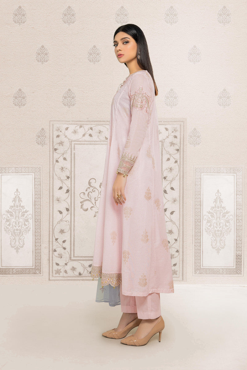 3 Piece Embroidered Lawn Suit | DW-EF22-13R1