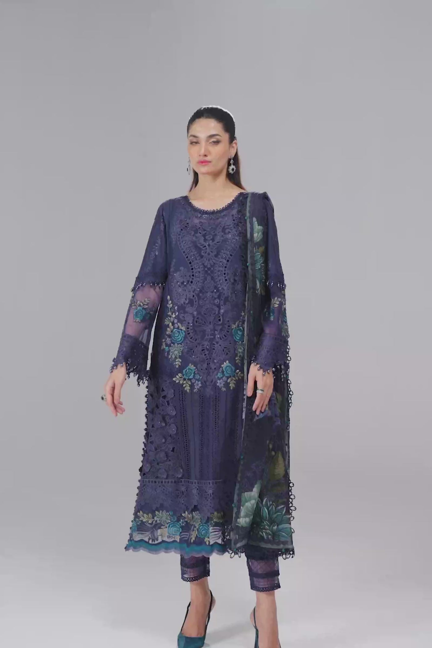 3 Piece - Unstitched Suit | EID LAWN-24-09