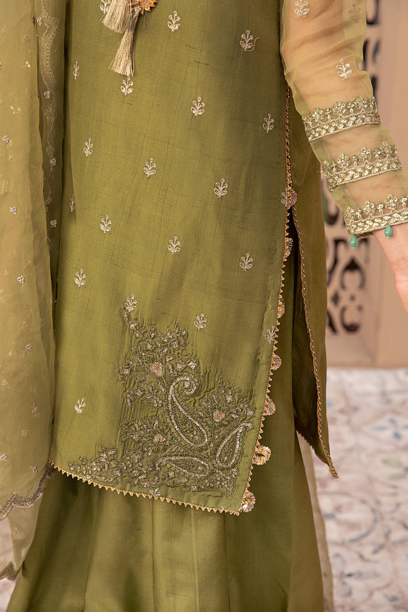 3 Piece Embroidered Suit | SF-EF21-07R1