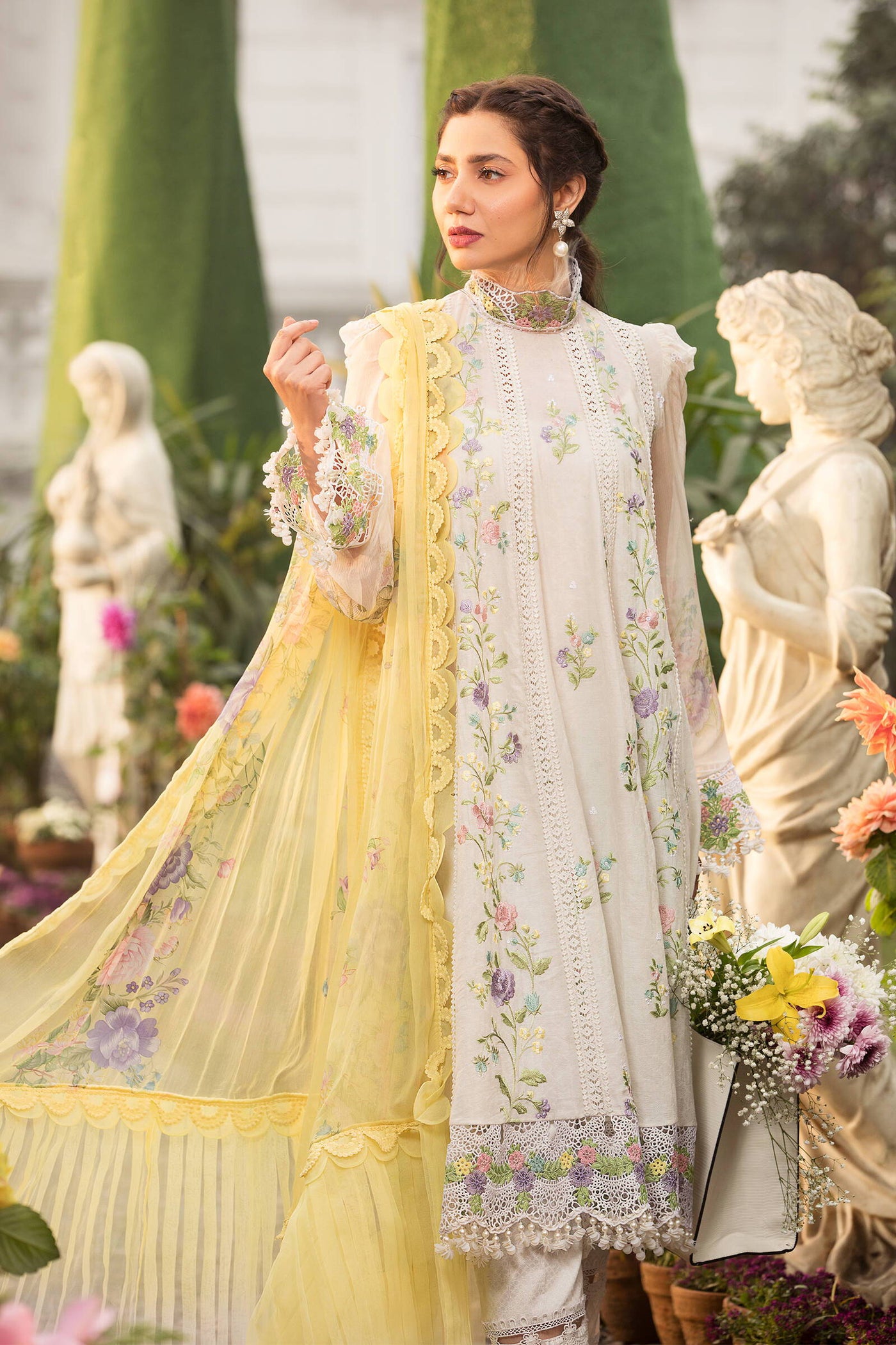 Unstitched Lawn D-2203-A