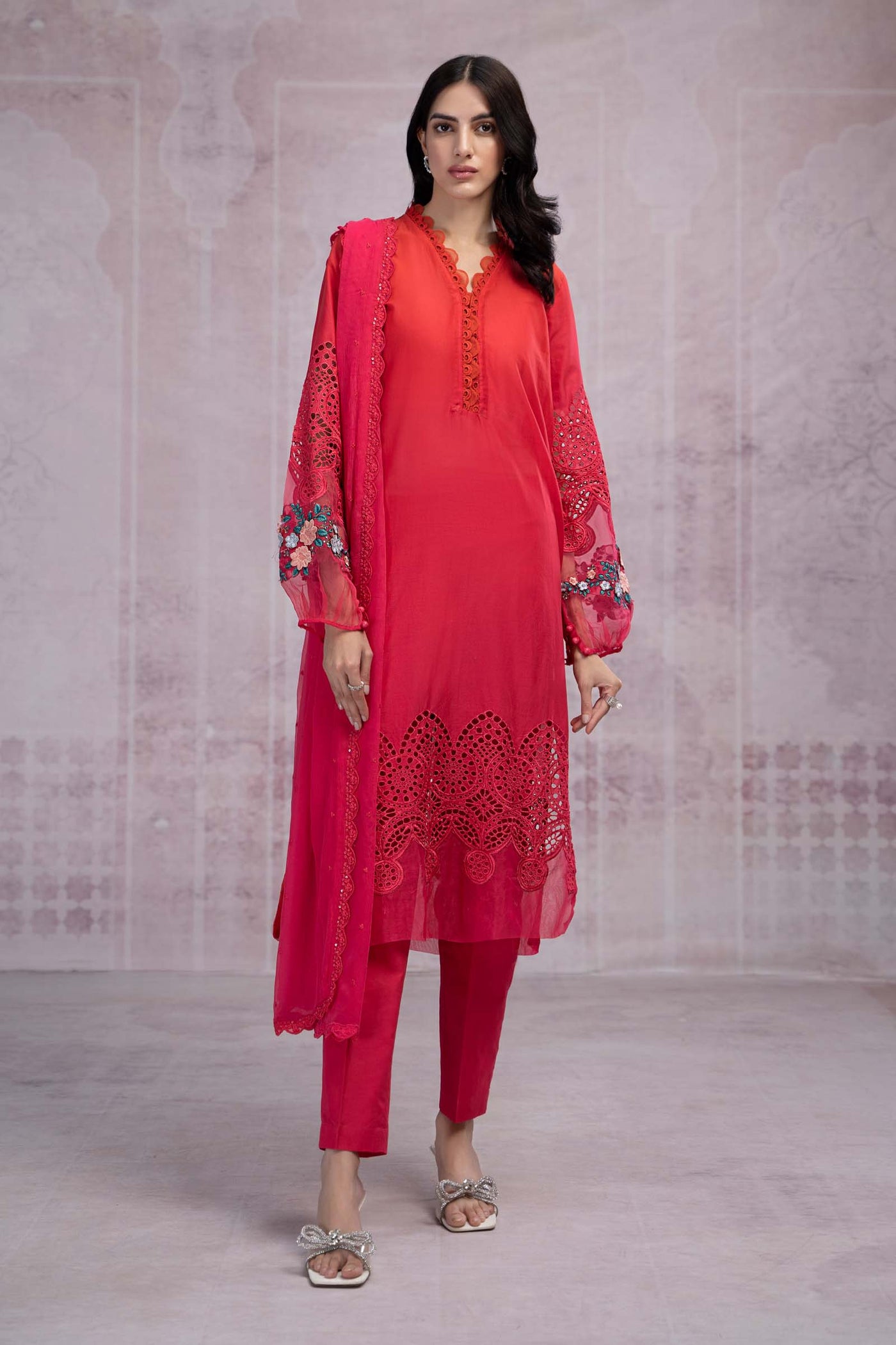 Maria b store kurti design 2019