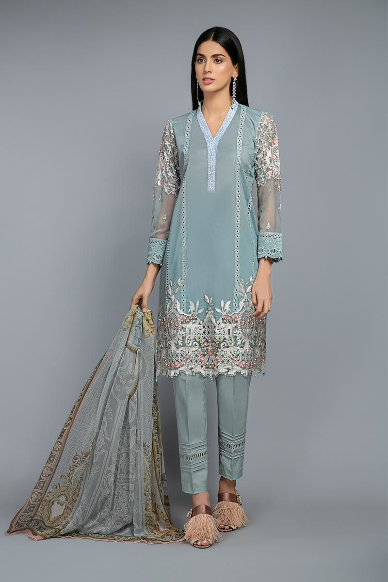 Suit Greyish Blue DW-SS20-11