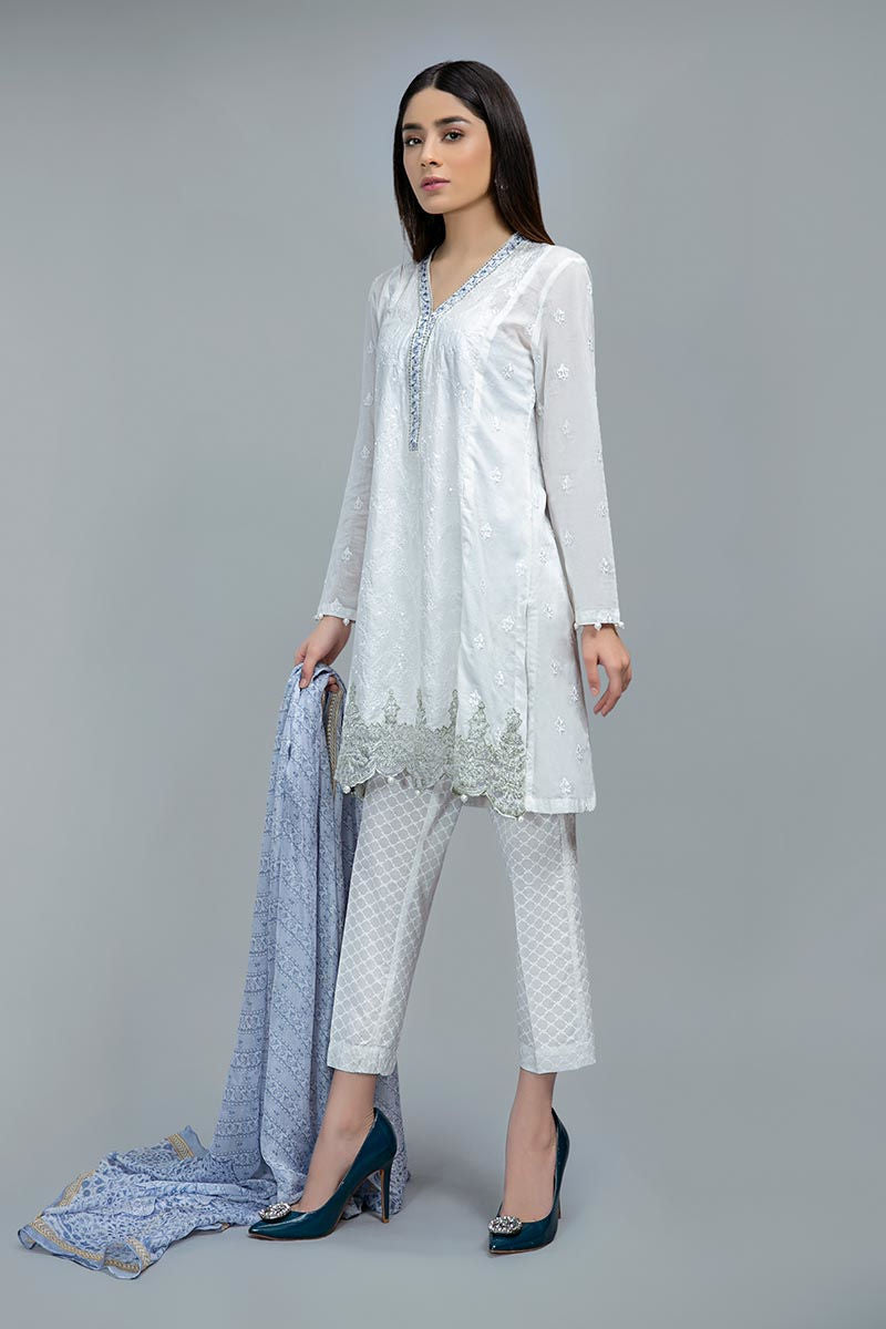 Suit White and Blue DW-SS20-23