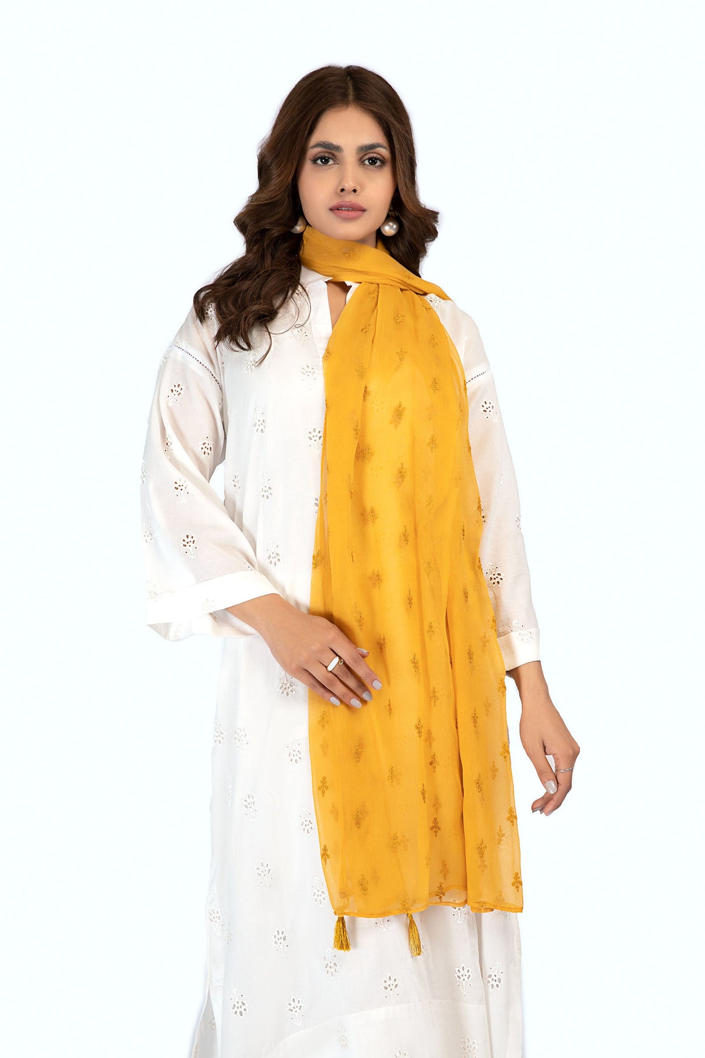 Scarf Mustard MB-EF23-174