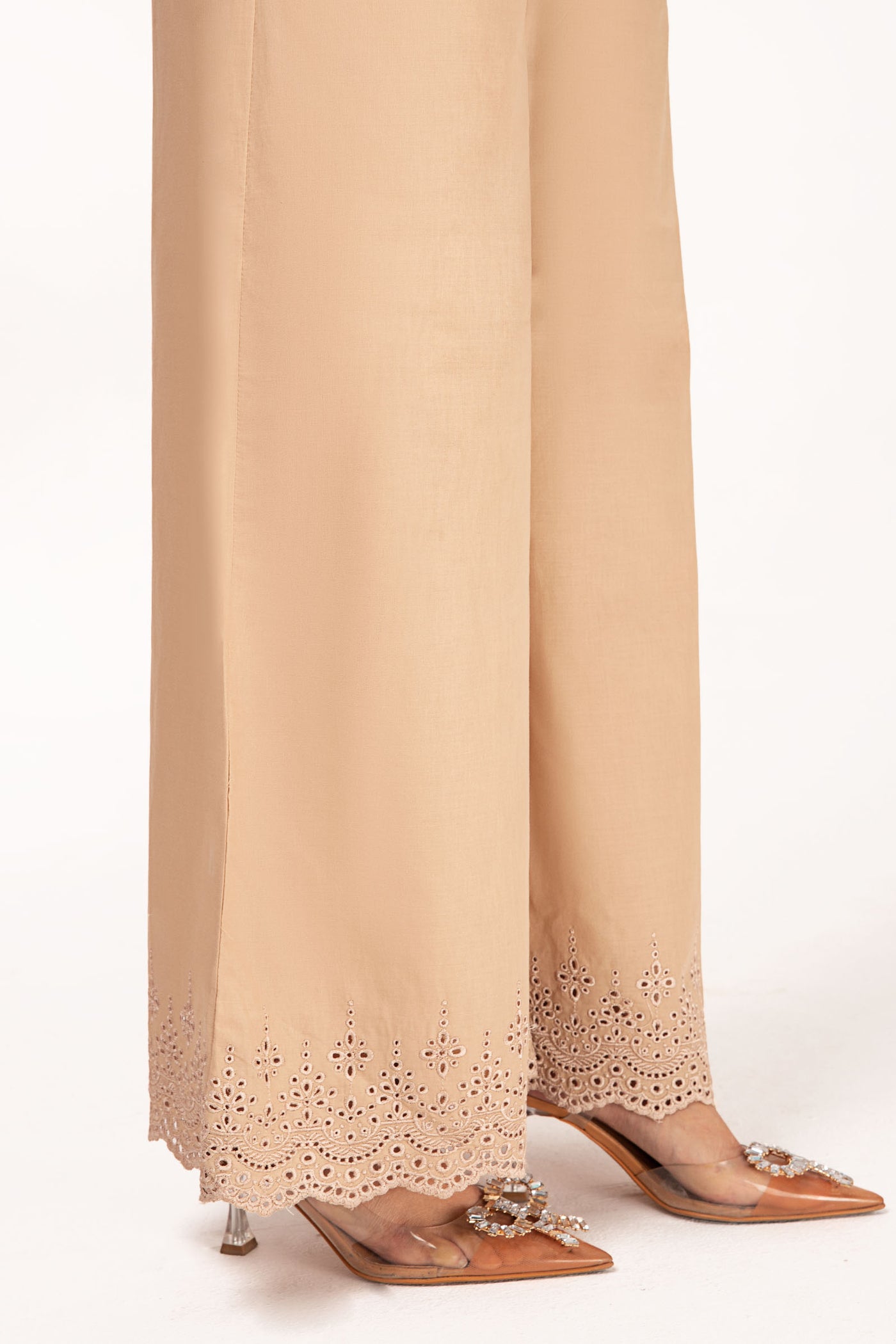 Embroidered Cambric Trouser | MB-EF23-84